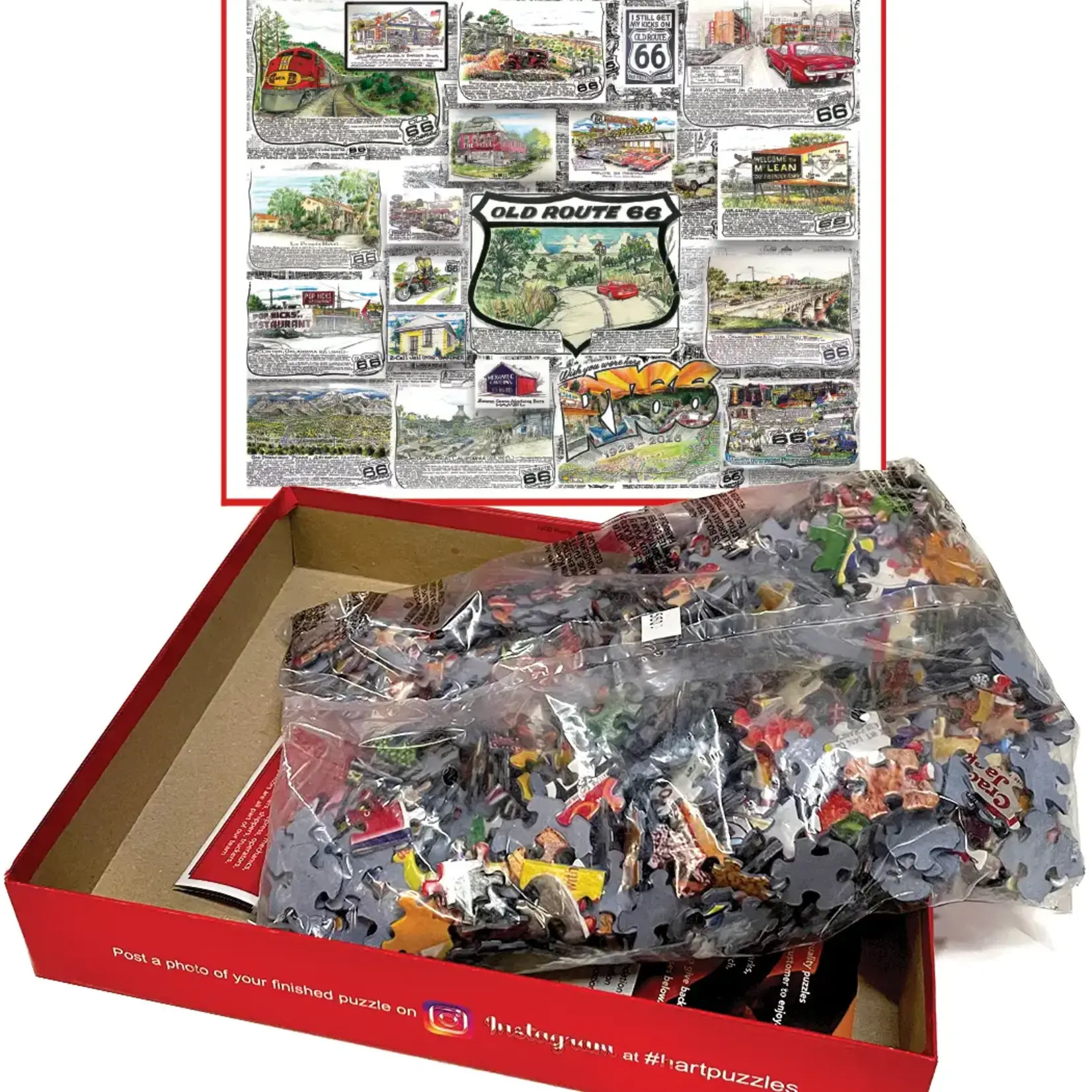 Hart Puzzles Bob's Route 66 Puzzle
