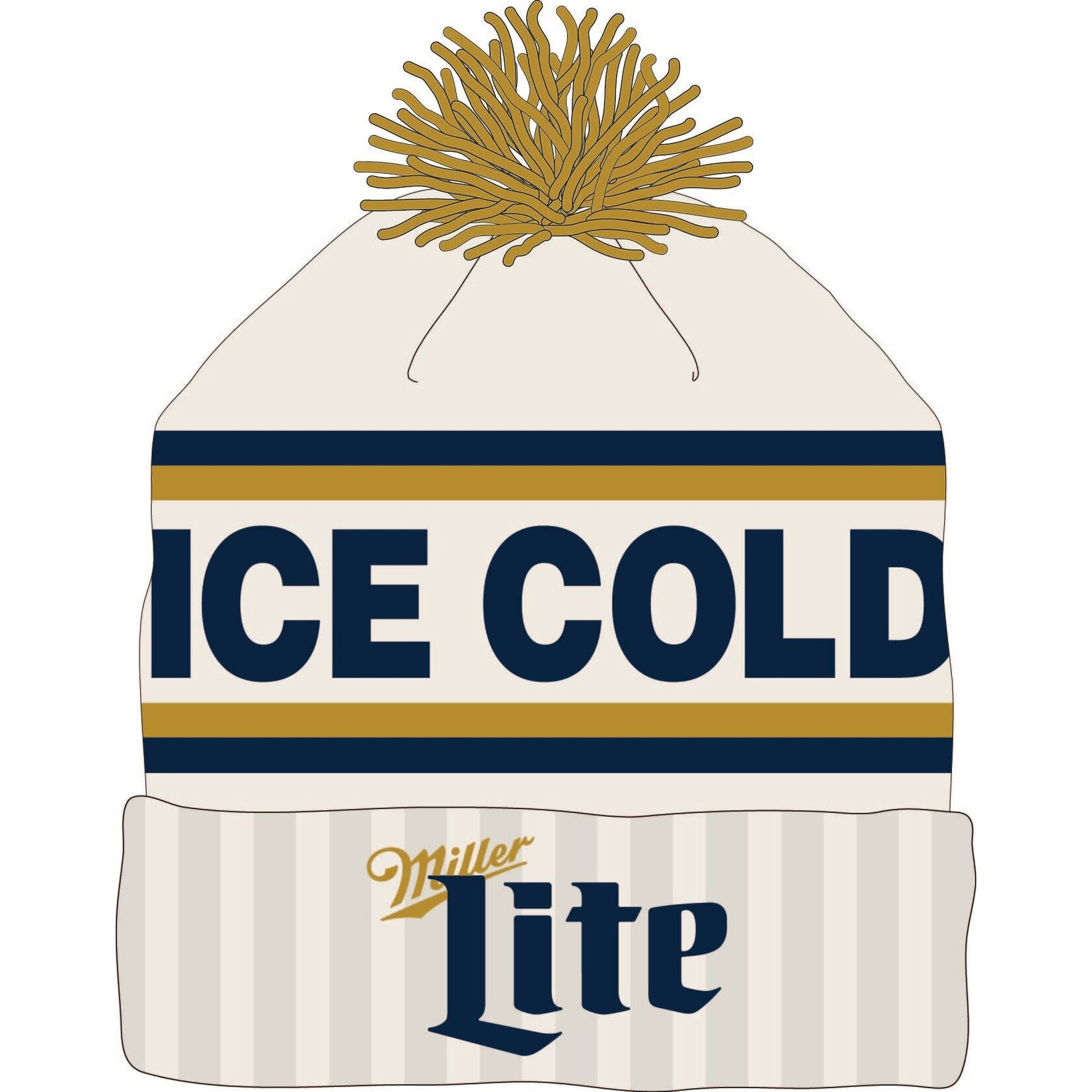 American Needle Miller Lite Pom Hat