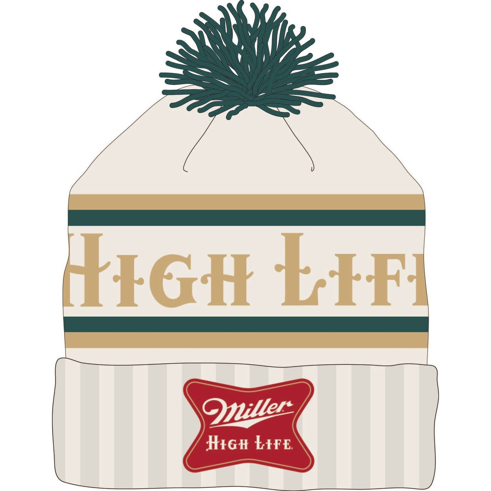 American Needle Miller LIfe  Pom Hat