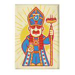 Transit Tees Chicago Style Pope Magnet
