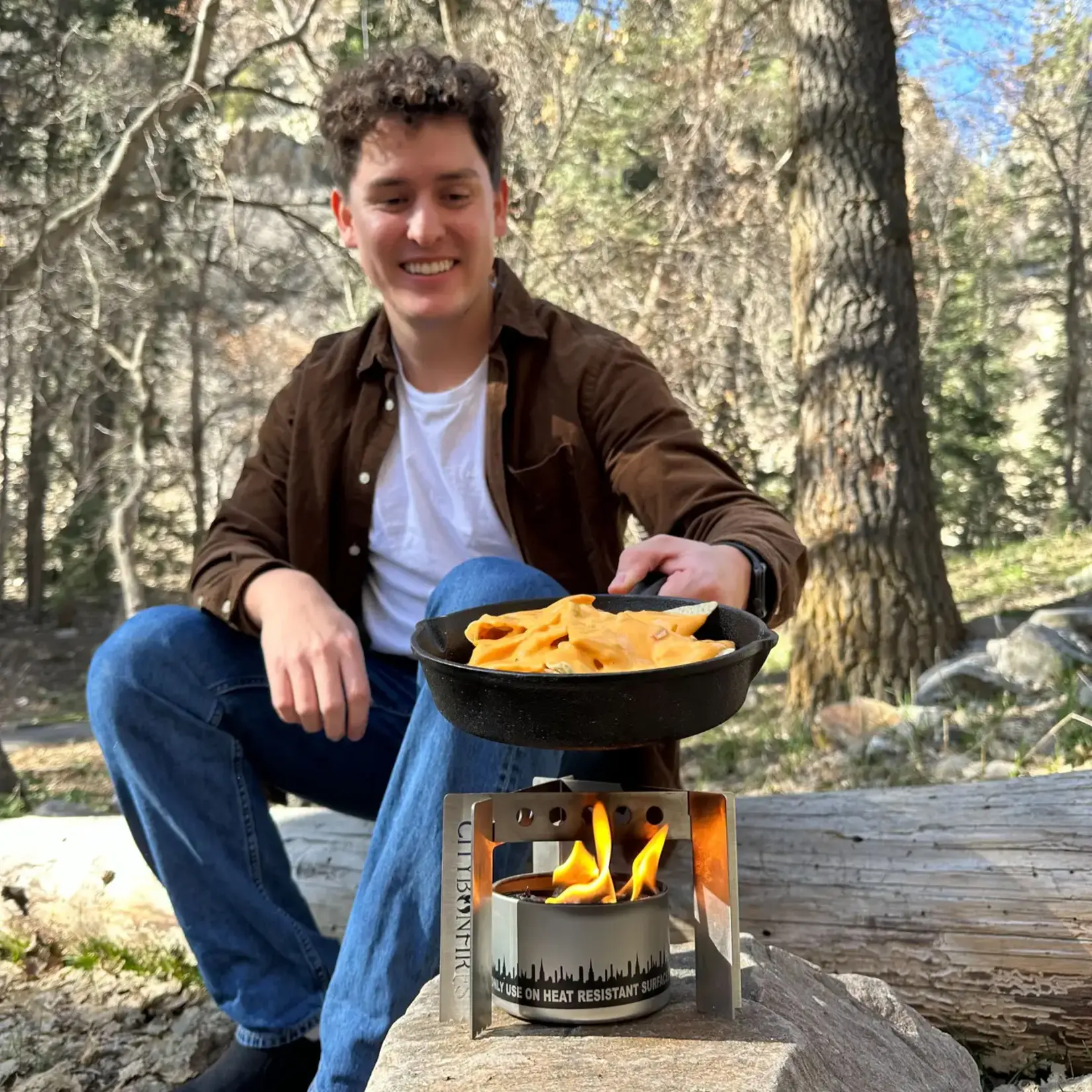City Bonfires Portable Fire Pit
