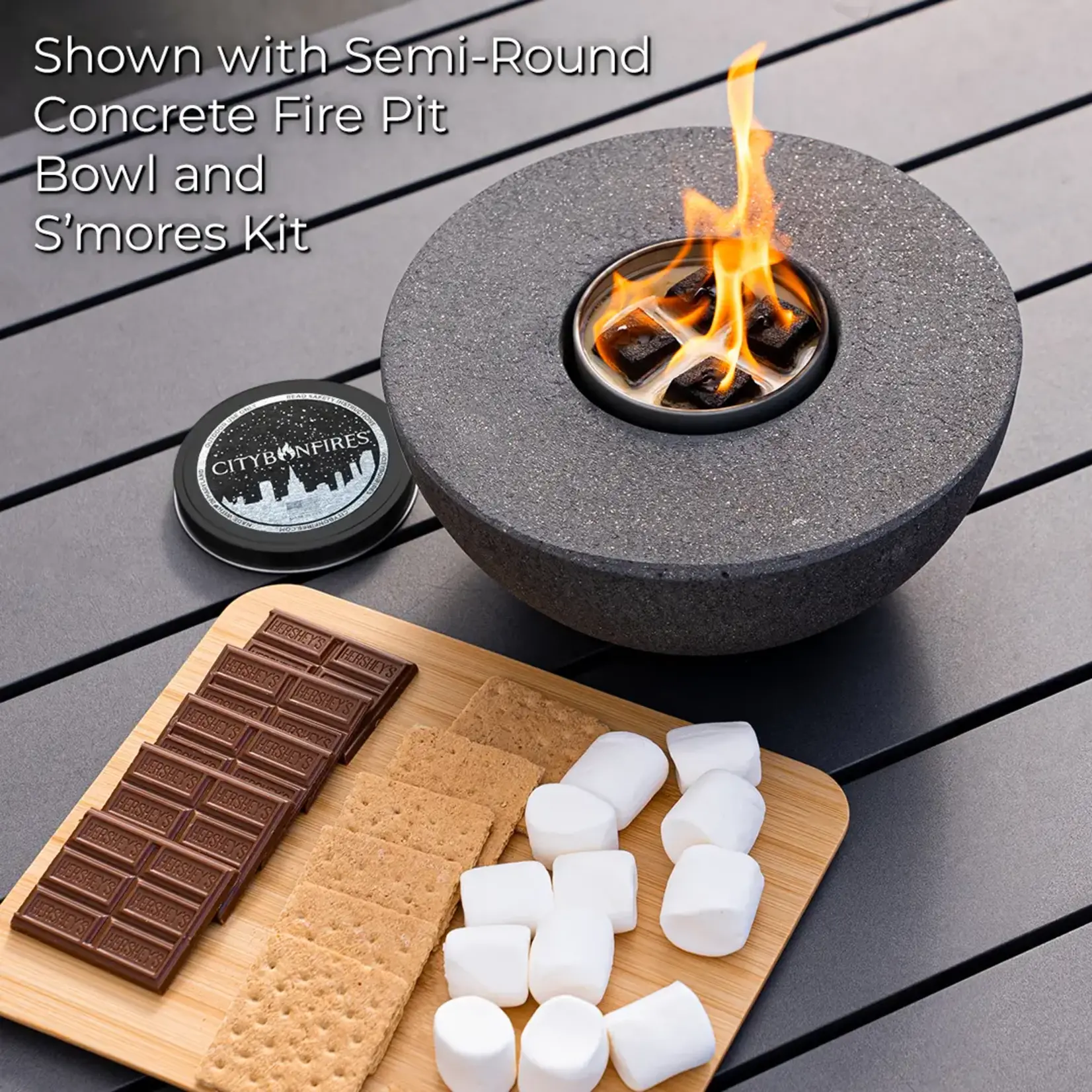 City Bonfires Portable Fire Pit