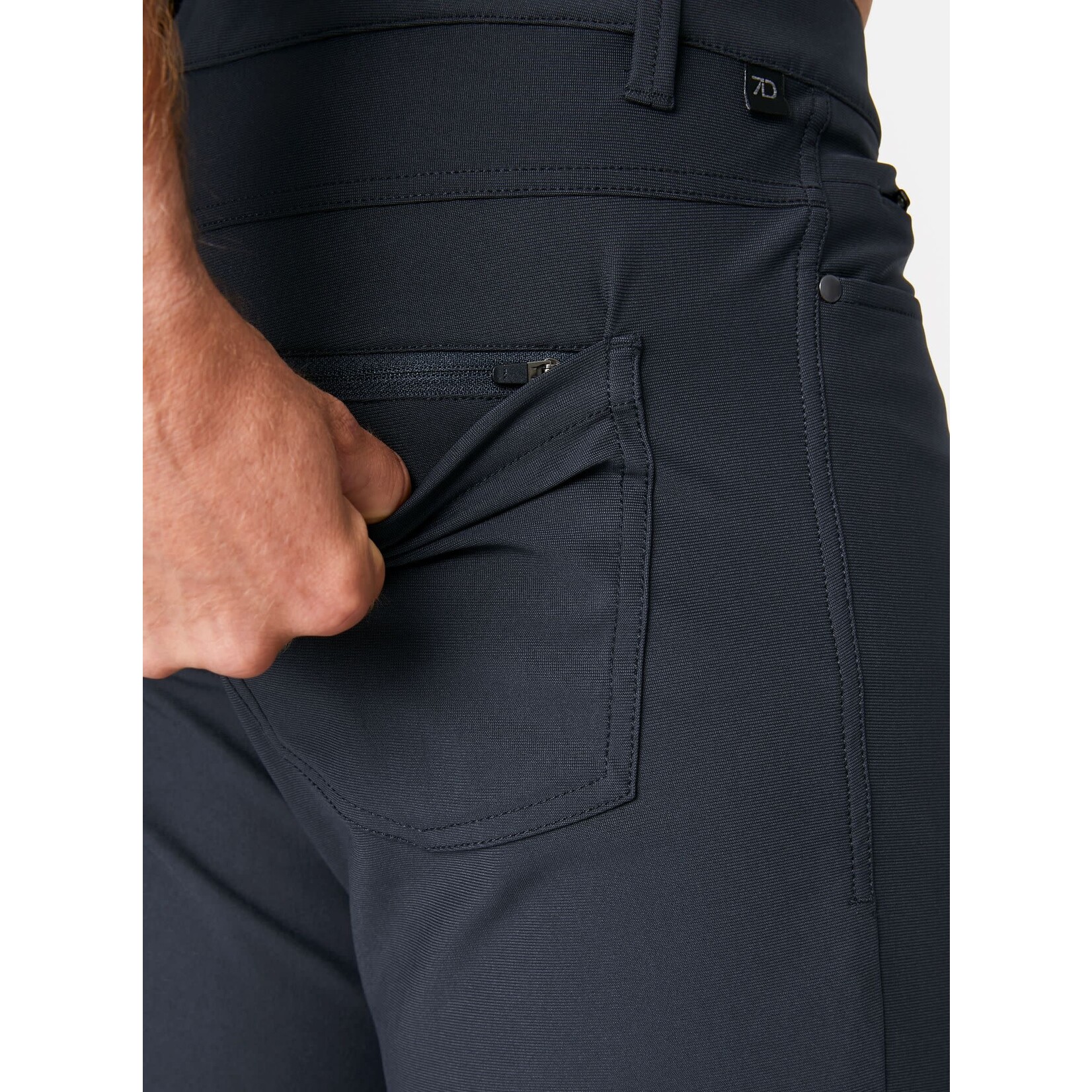 7 Diamonds Infinity 7 Pocket Pant, Charcoal