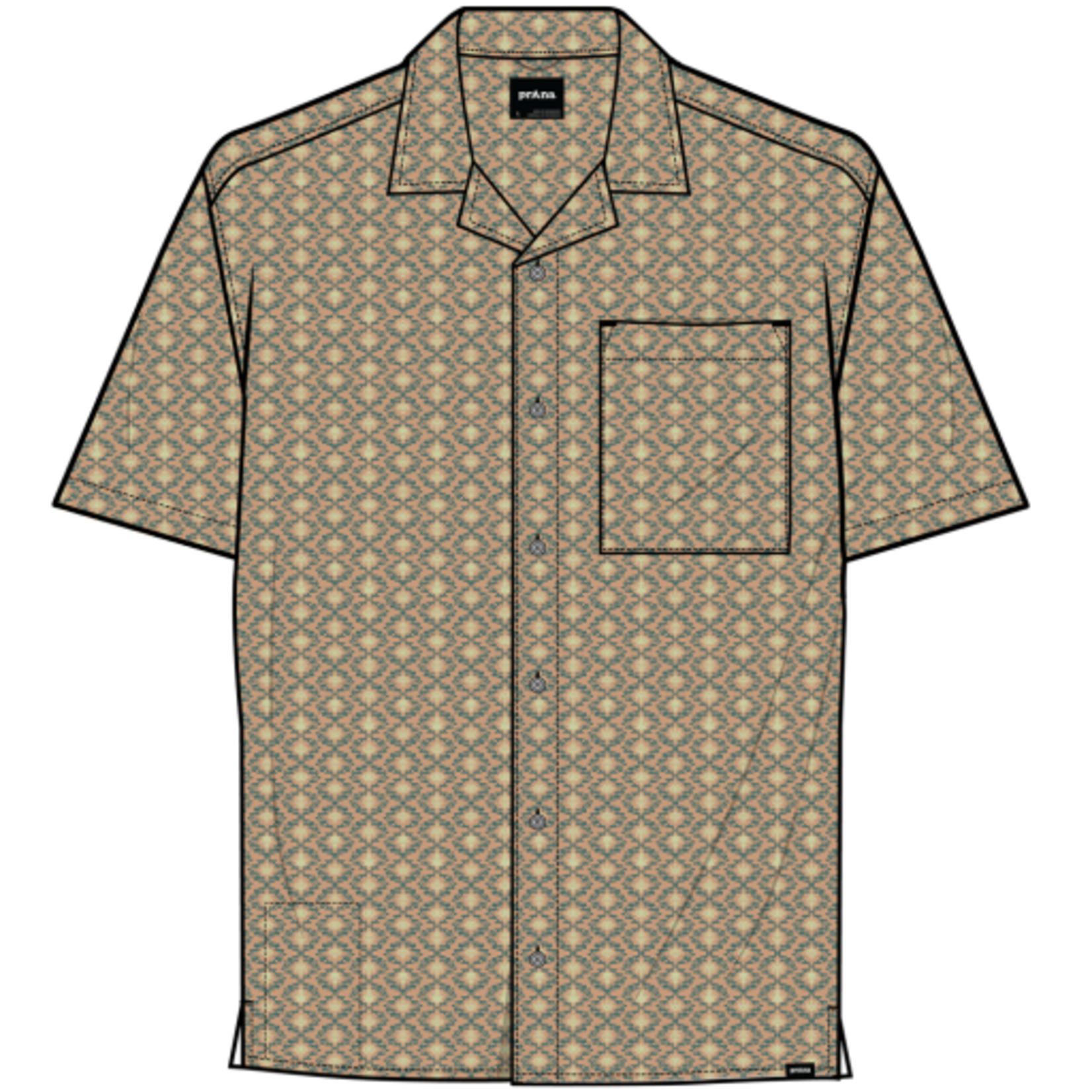 Prana Road's End SS Shirt