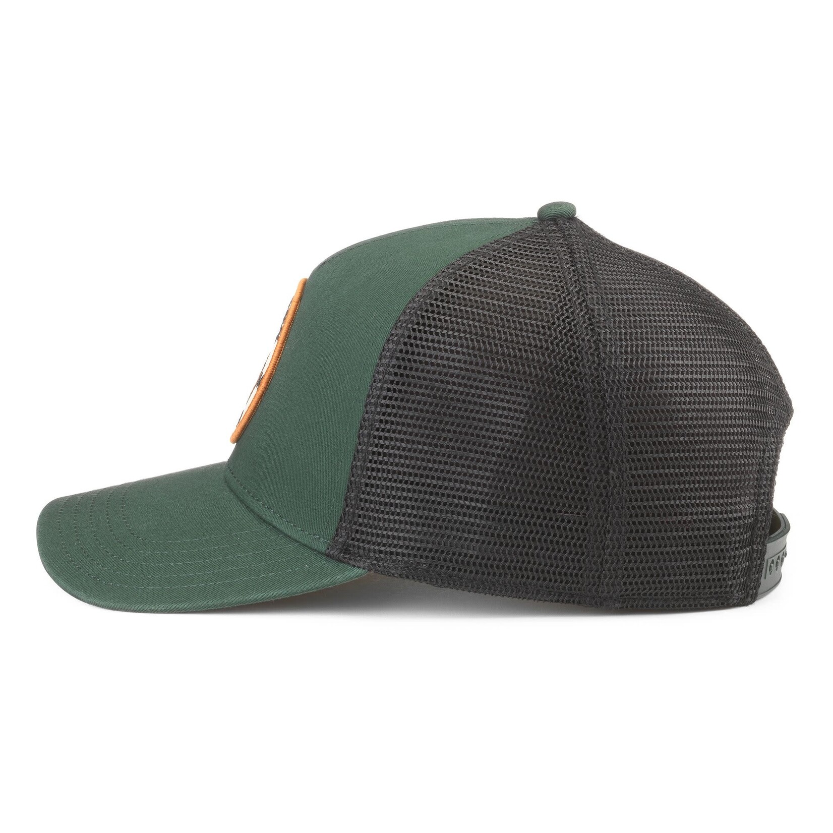 American Needle Smokey Bear Patch Green Ball Cap