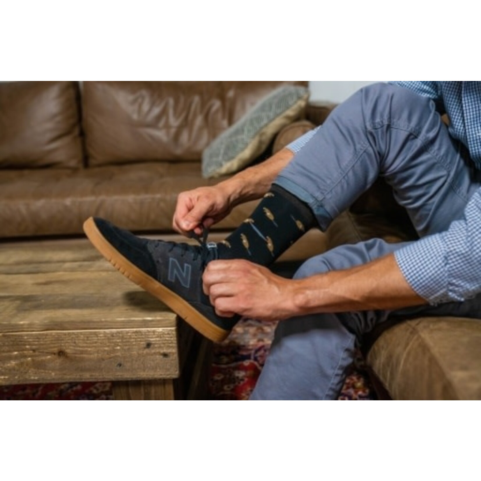 Darn Tough Vermont Sawtooth Crew Socks Lightweight with Cushion