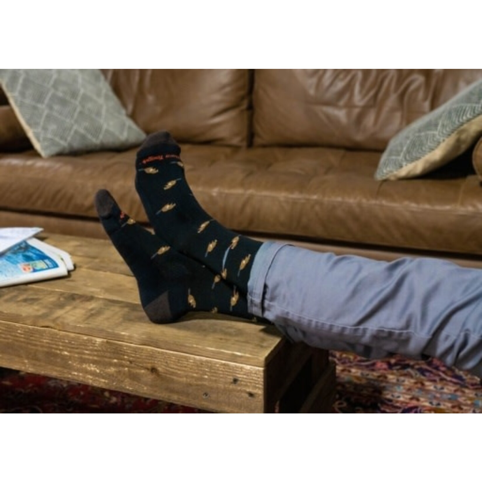 Darn Tough Vermont Sawtooth Crew Socks Lightweight with Cushion