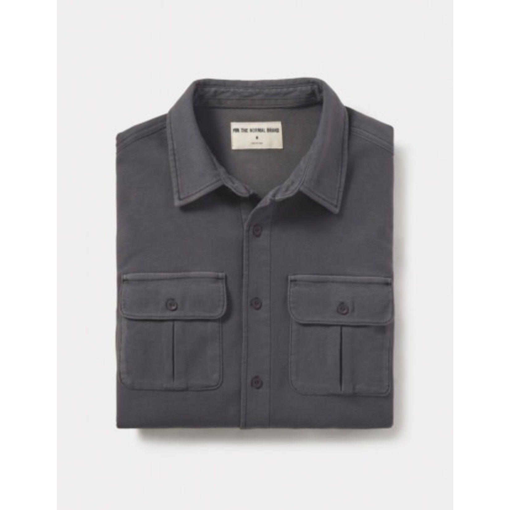 The Normal Brand COMFORT TERRY SHIRT JACKET