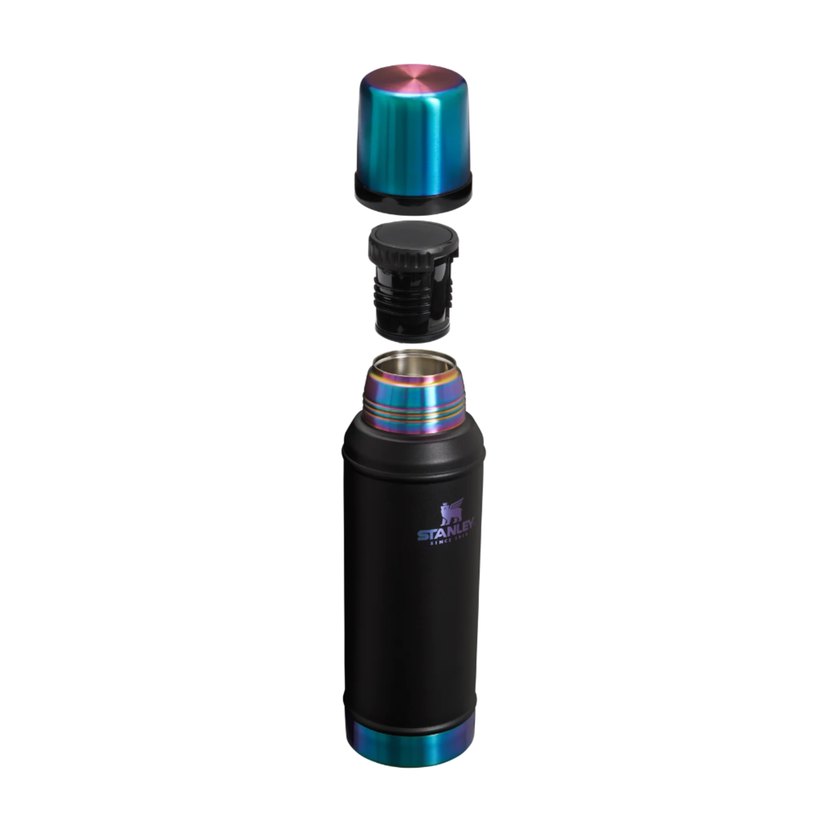 Stanley 1 Quart Thermos,  Black Chroma Collection