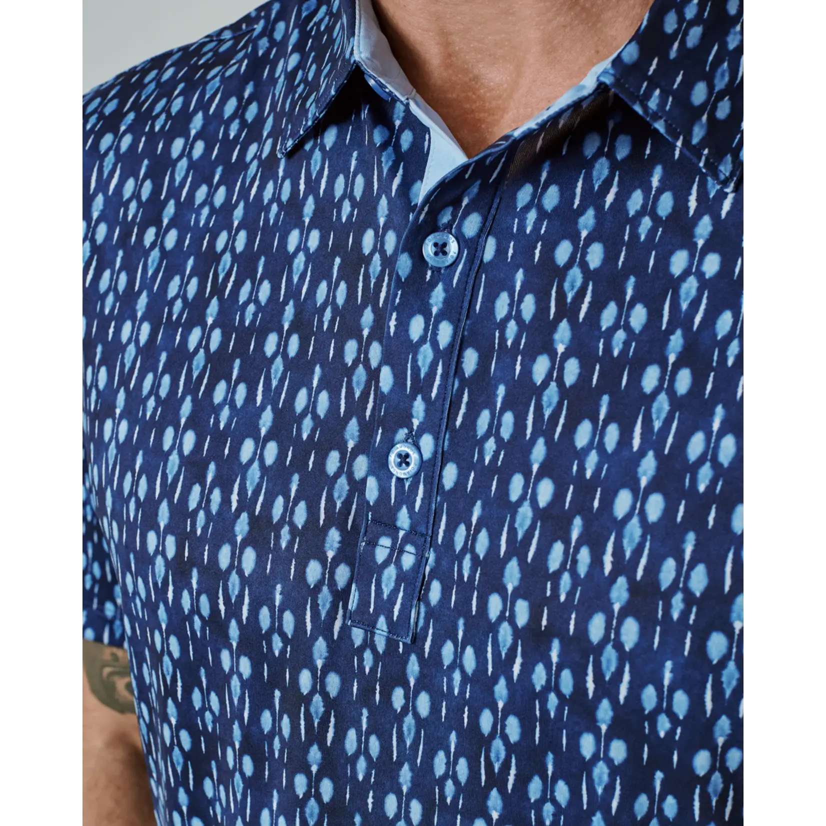 7 Diamonds Bellevue Short Sleeve Polo Shirt