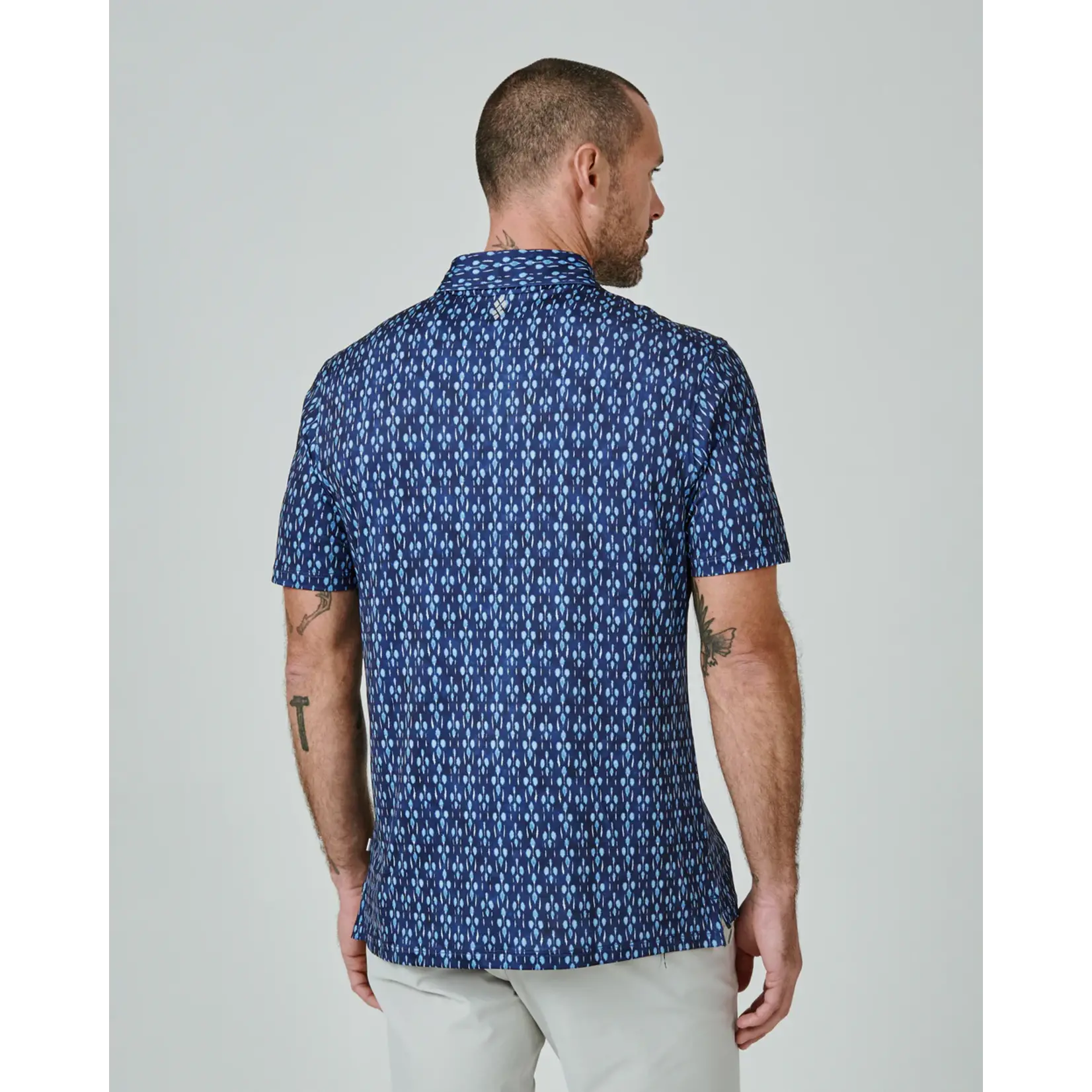 7 Diamonds Bellevue Short Sleeve Polo Shirt