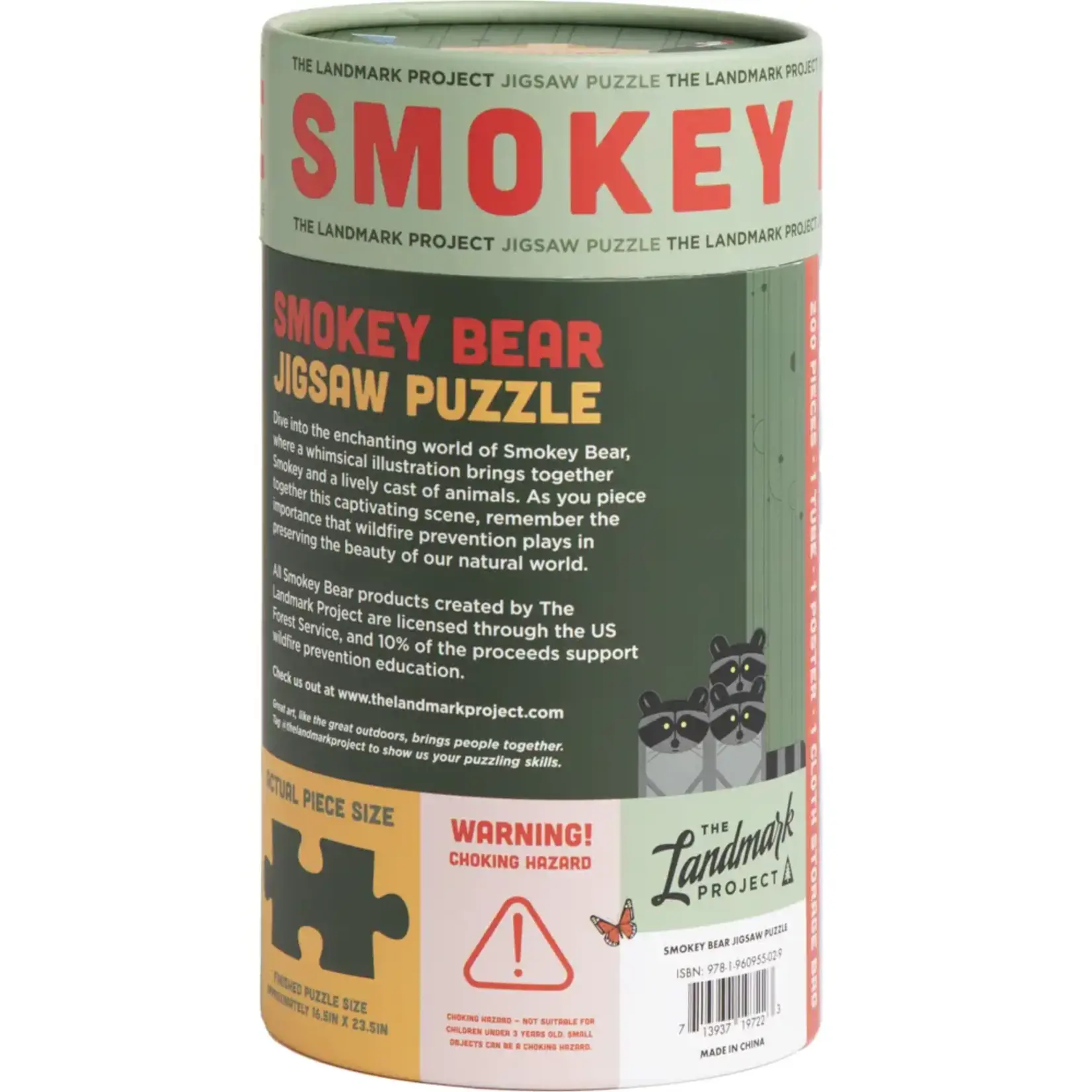 The Landmark Project Smokey Bear Jigsaw Puzzle