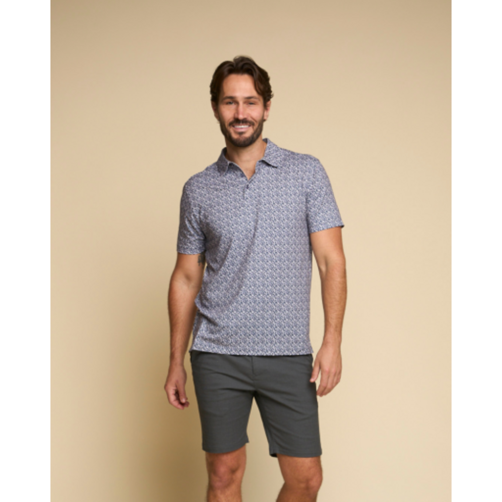 Fundamental Coast Pixel Polo Shirt