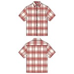 Liverpool Los Angeles Men's Short Sleeve Button Up