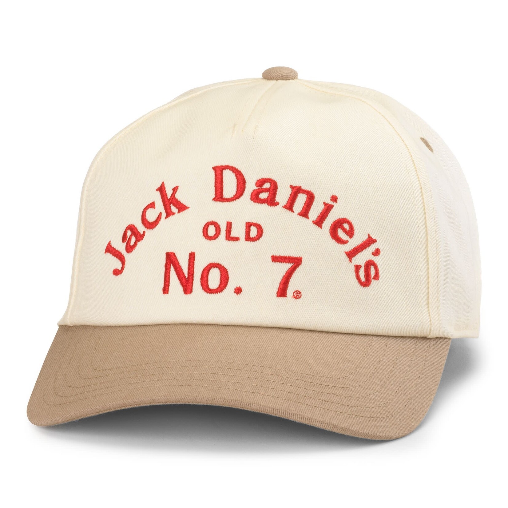 American Needle Jack's Daniels Tan with Red Cap