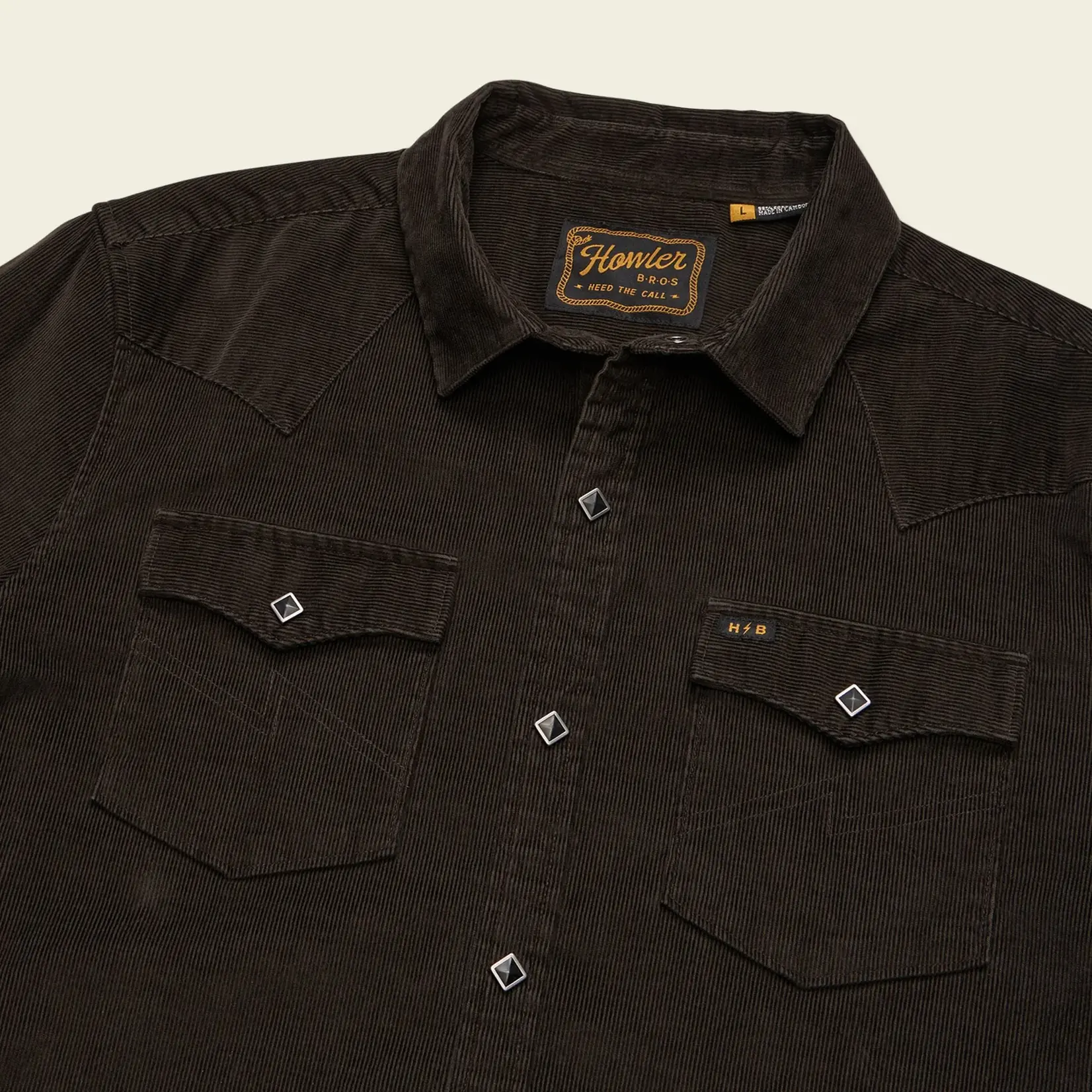 Howler Brothers Banning Corduroy Snapshirt