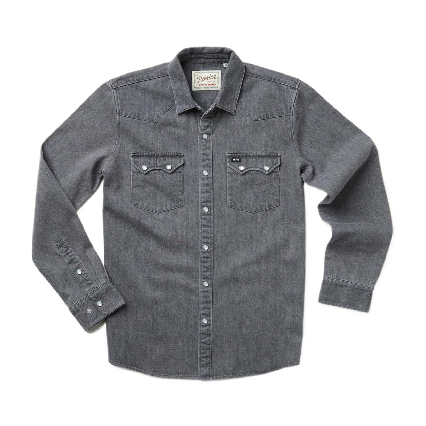 Howler Brothers Dust Up Denim Snapshirt