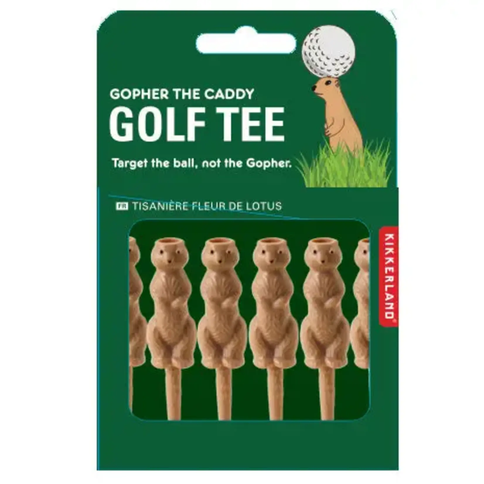 Golpher the Caddy Golf Tees