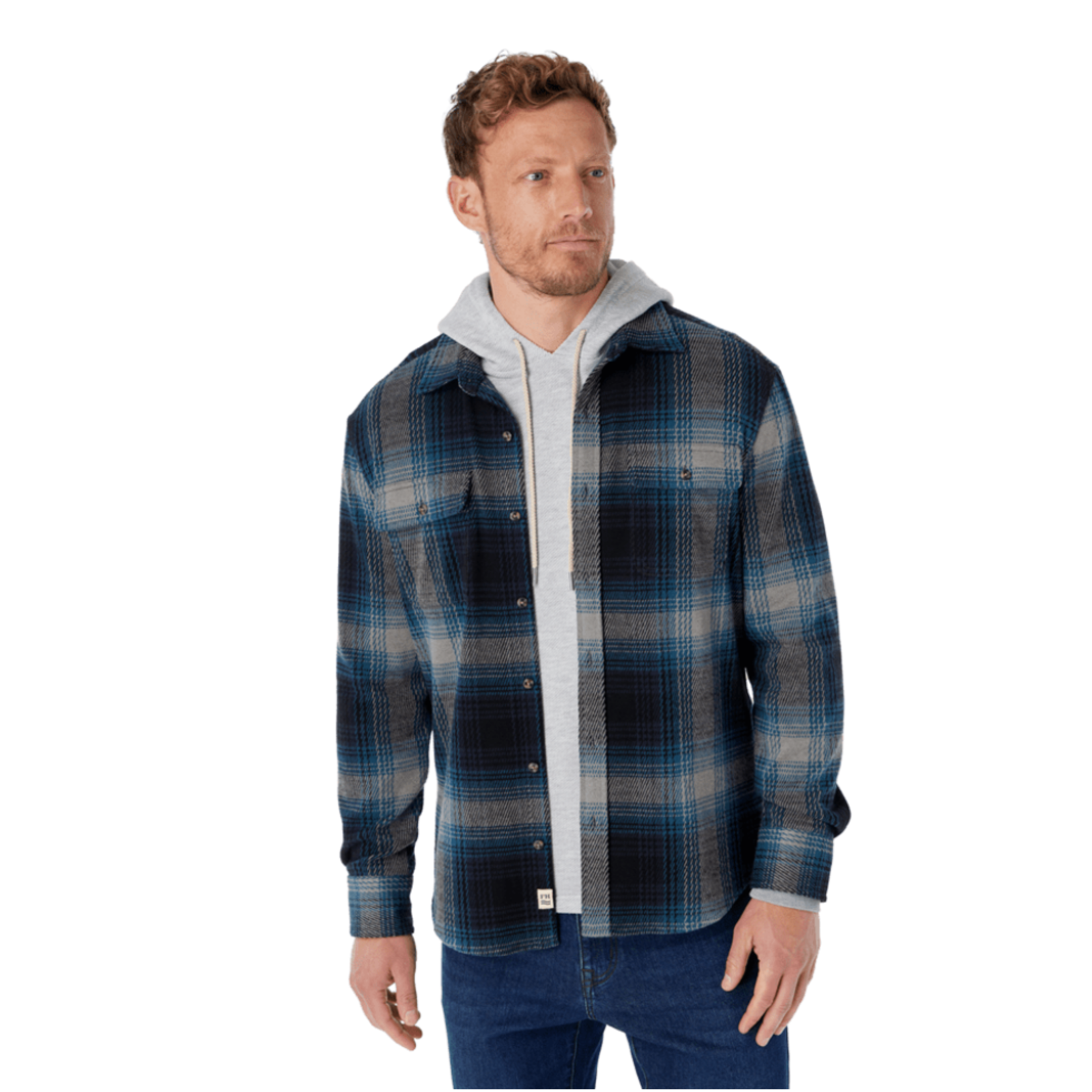 Fair Harbor Dunewood Flannel Shirt
