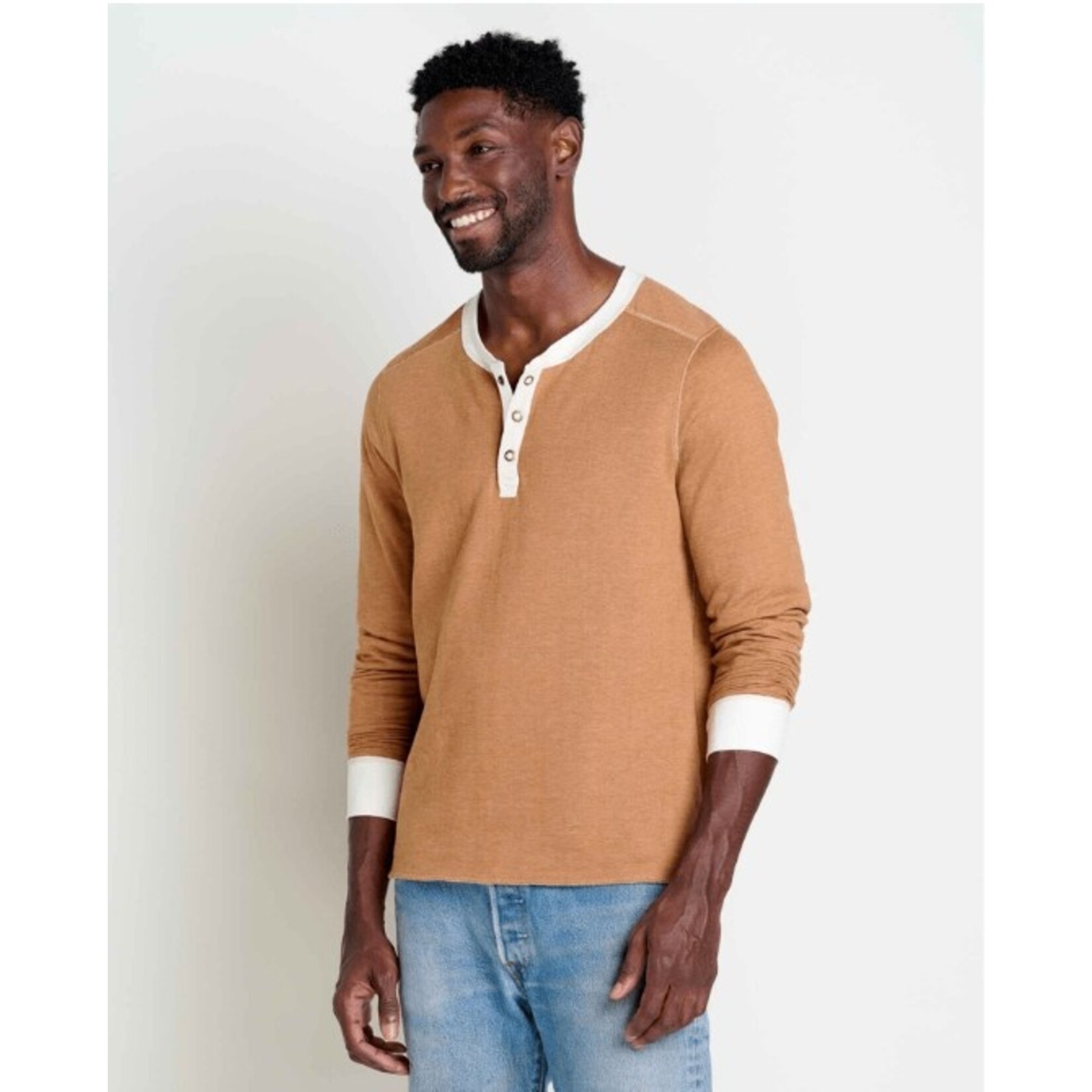 Toad&Co Nord Reversible Long Sleeve Henley