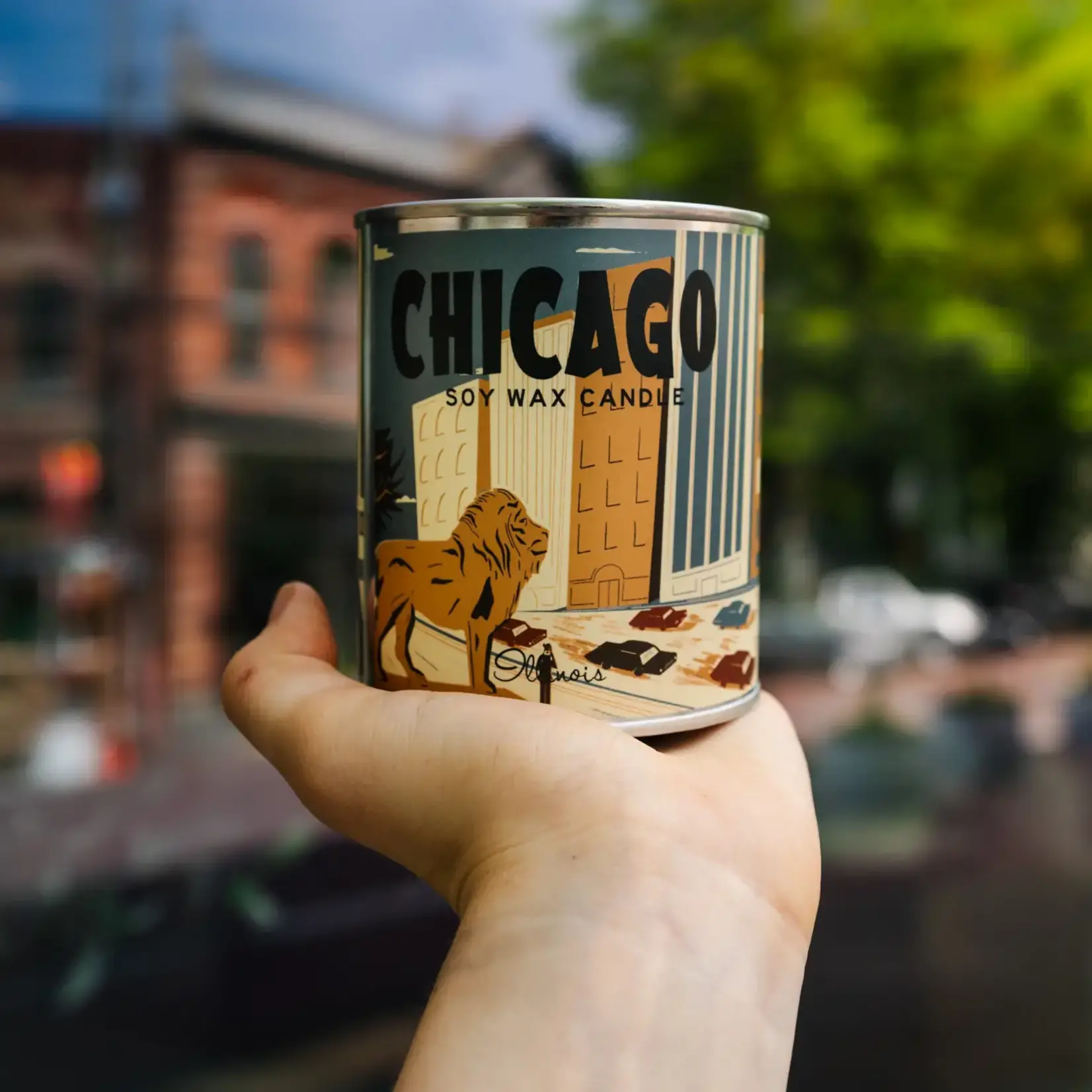 Good & Well Supply Co. Chicago Candle, 1/2 Pint