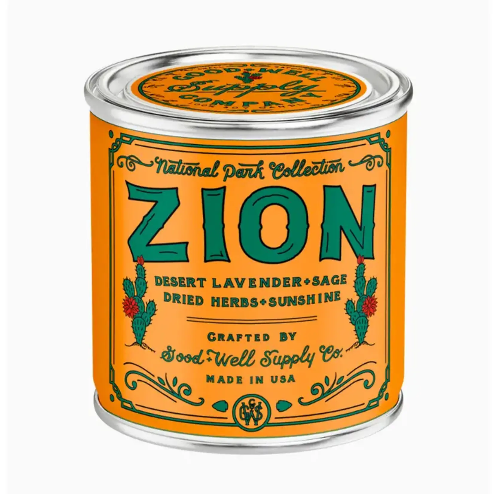 Good & Well Supply Co. National Park Candle, 1/2 Pint