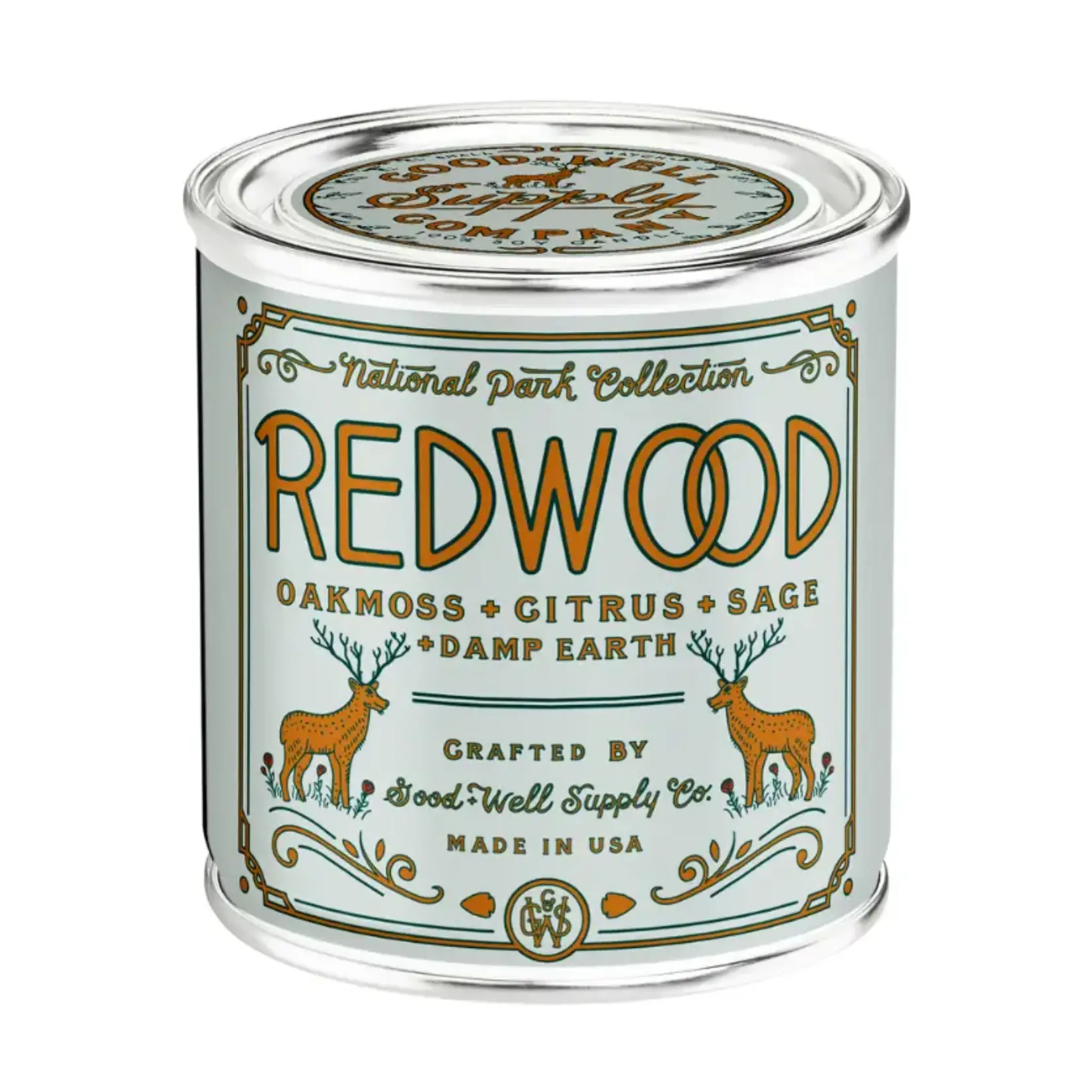 Good & Well Supply Co. National Park Candle, 1/2 Pint