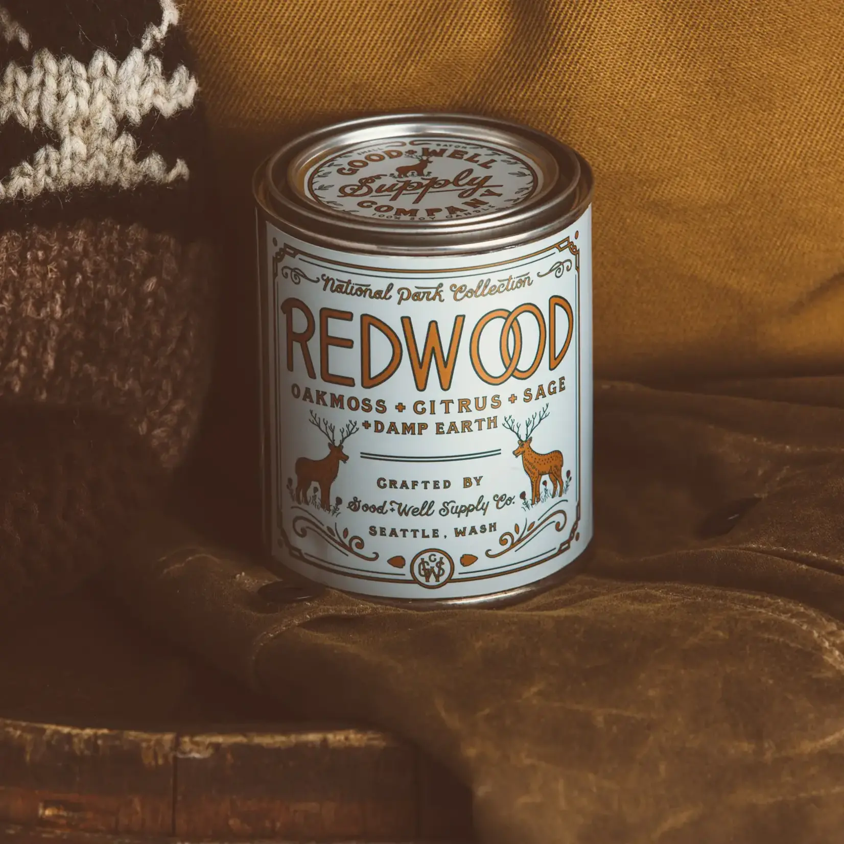 Good & Well Supply Co. National Park Candle, 1/2 Pint