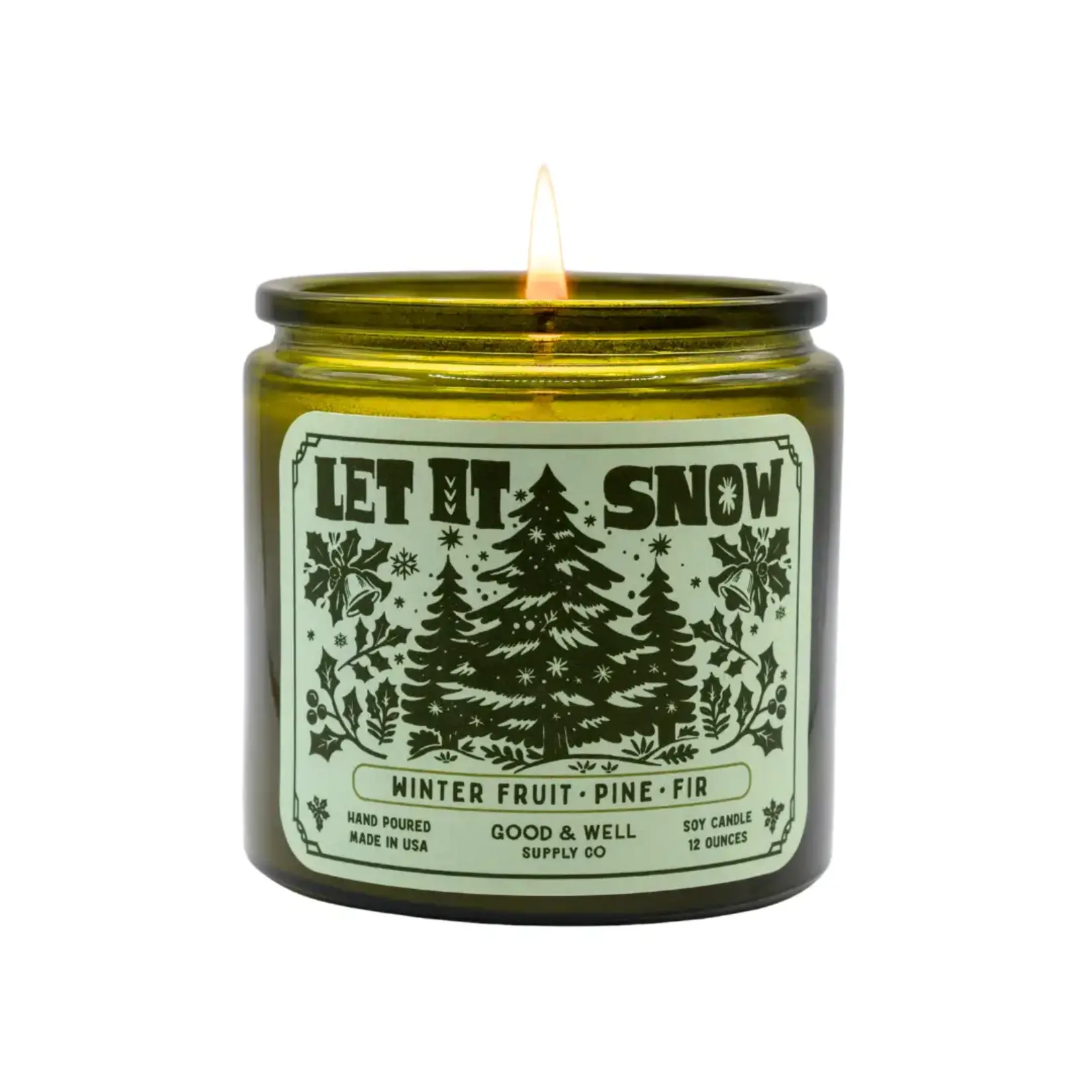 Good & Well Supply Co. Let it Snow Holiday Soy Collection, 12 oz