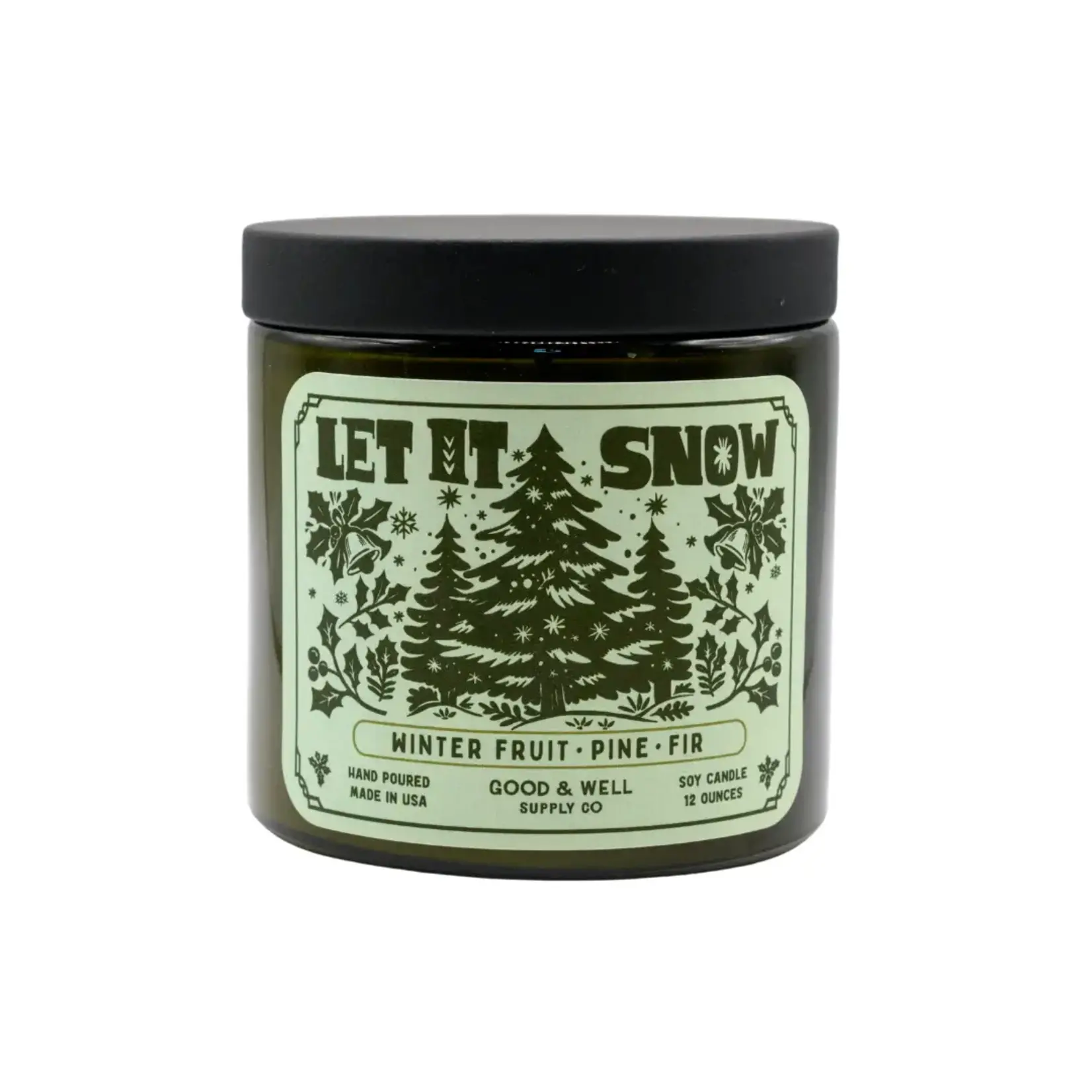 Good & Well Supply Co. Let it Snow Holiday Soy Collection, 12 oz