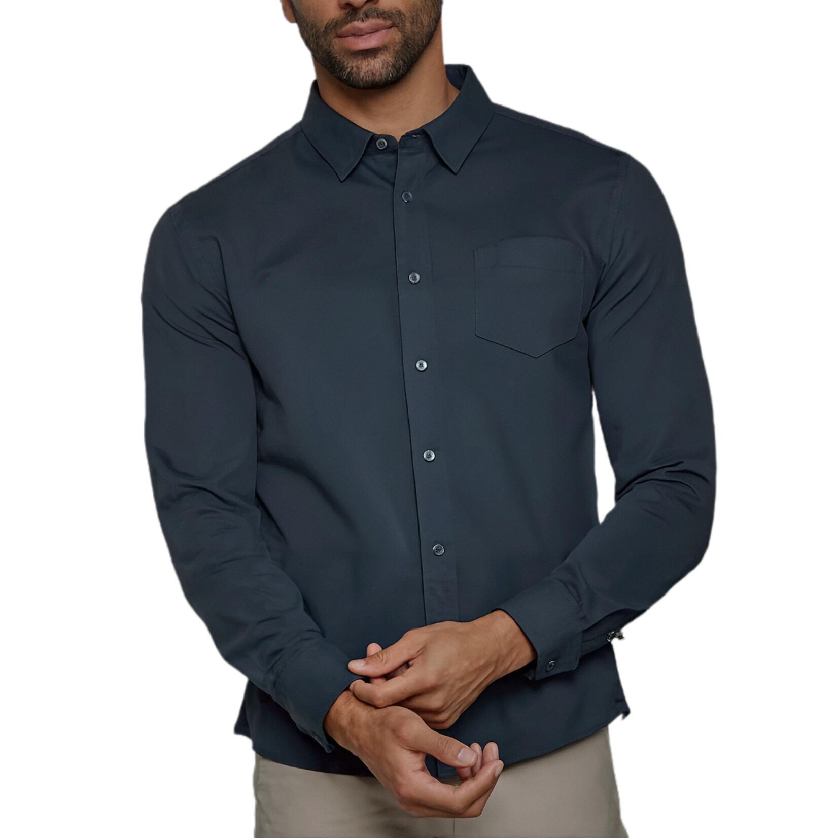 7 Diamonds OXFORD LONG SLEEVE SHIRT