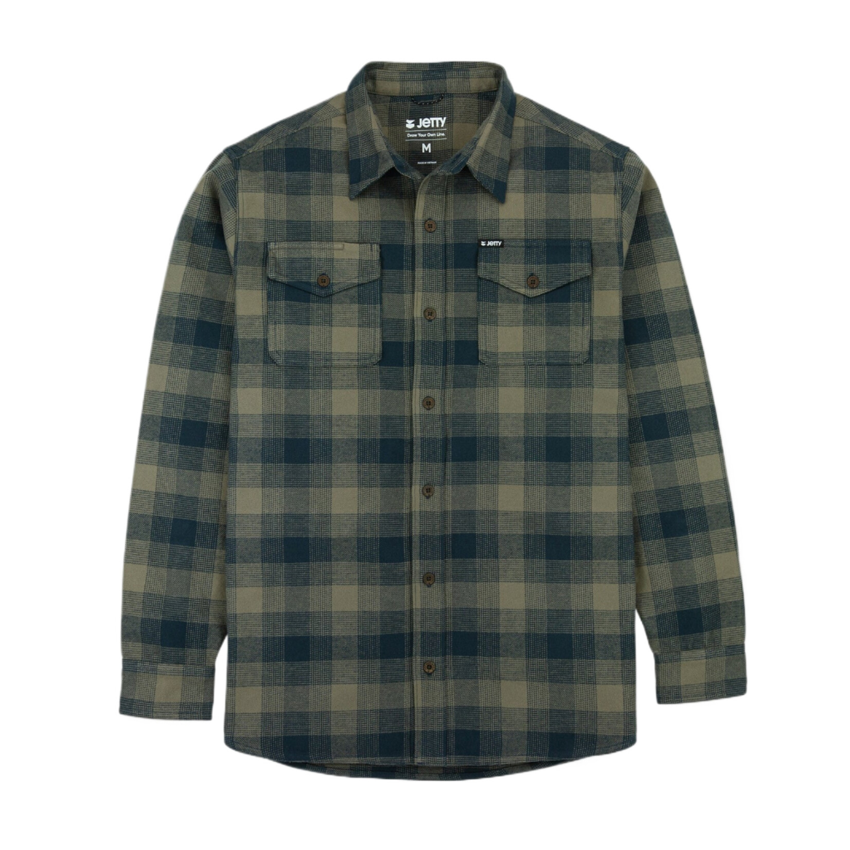 Jetty Breaker Flannel Long Sleeve Shirt