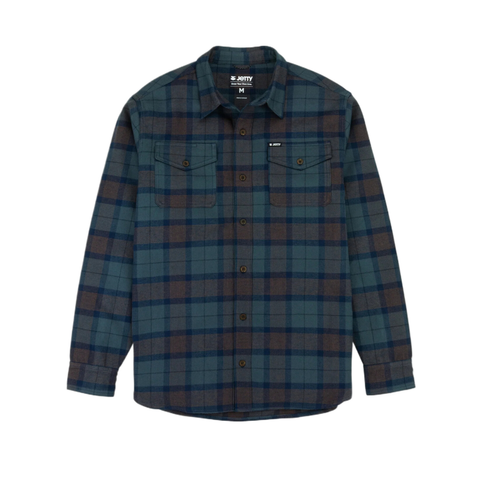 Jetty Breaker Flannel Long Sleeve Shirt
