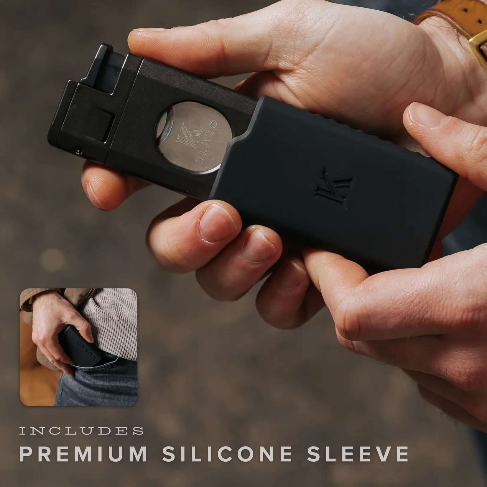 Case Elegance Overland Lighter, Straight Cut