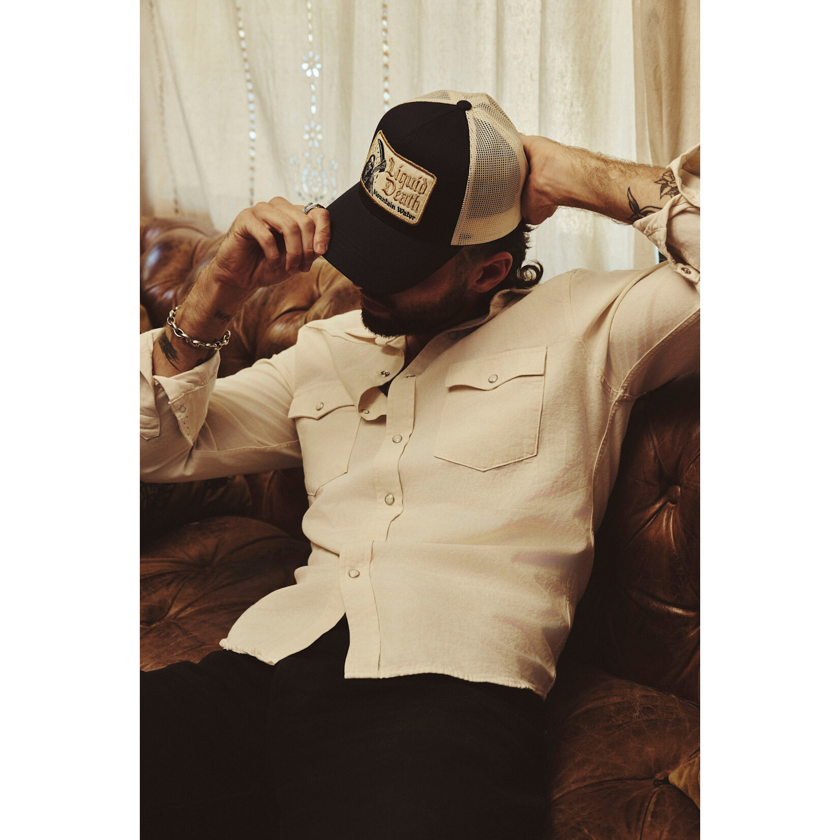 American Needle Liquid Death Ball Cap