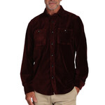 True Grit Cozy Cut Viceroy Velvet Long Sleeve Shirt