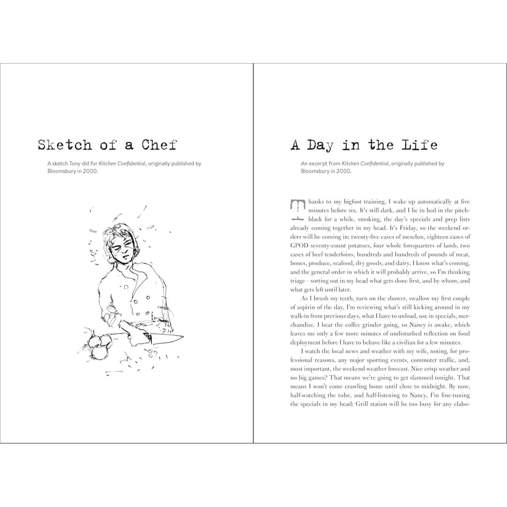 The Anthony Bordain Reader