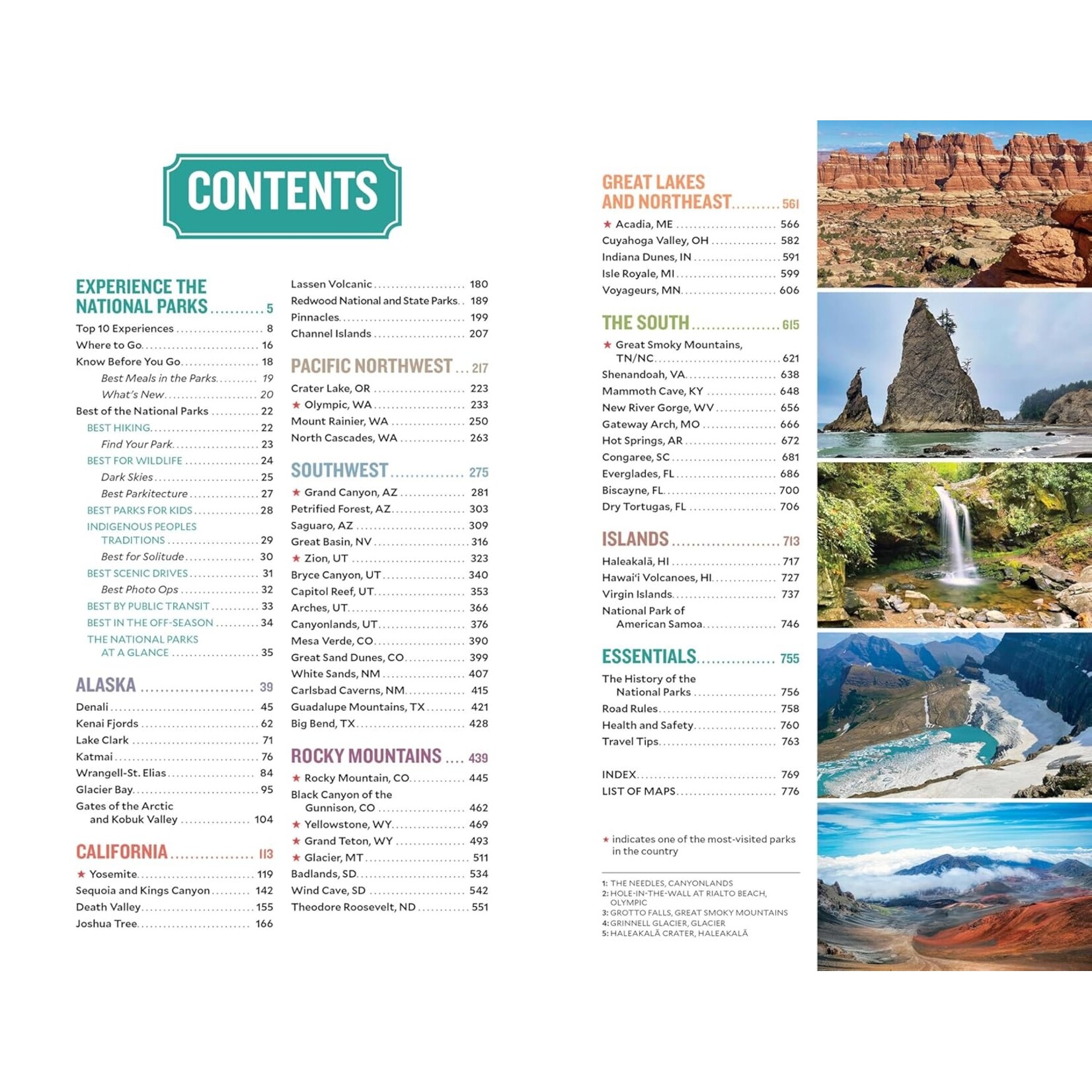 Moon USA National Parks: The Complete Guide to All 63 Parks