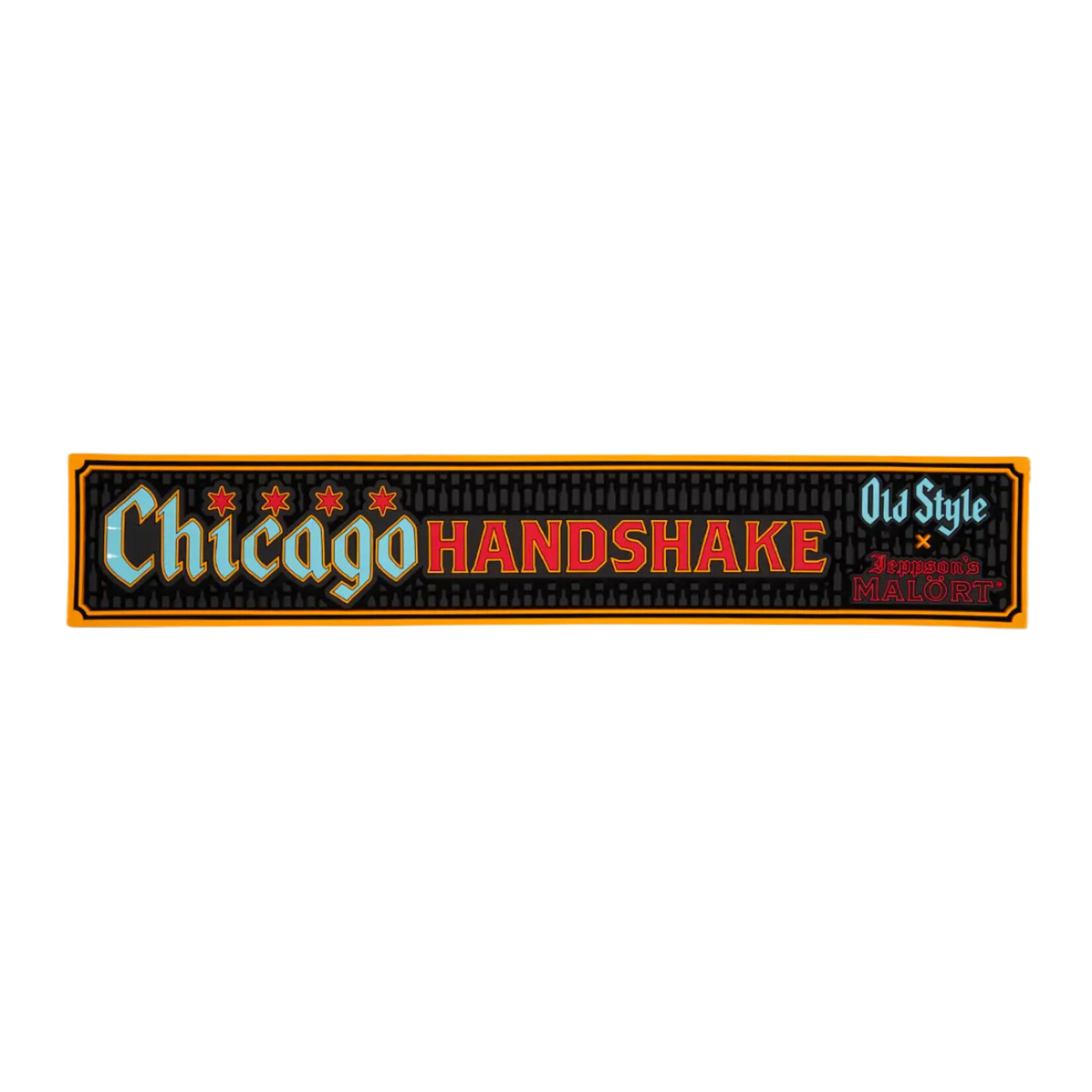 Transit Tees Chicago Handshake Bar Mat
