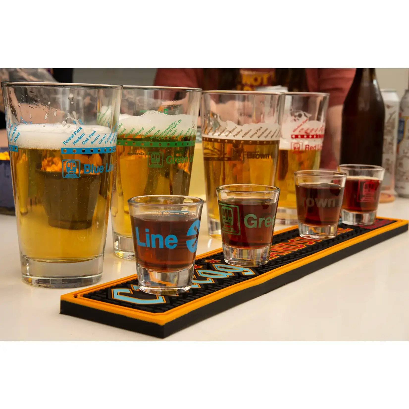 Transit Tees Chicago Handshake Bar Mat