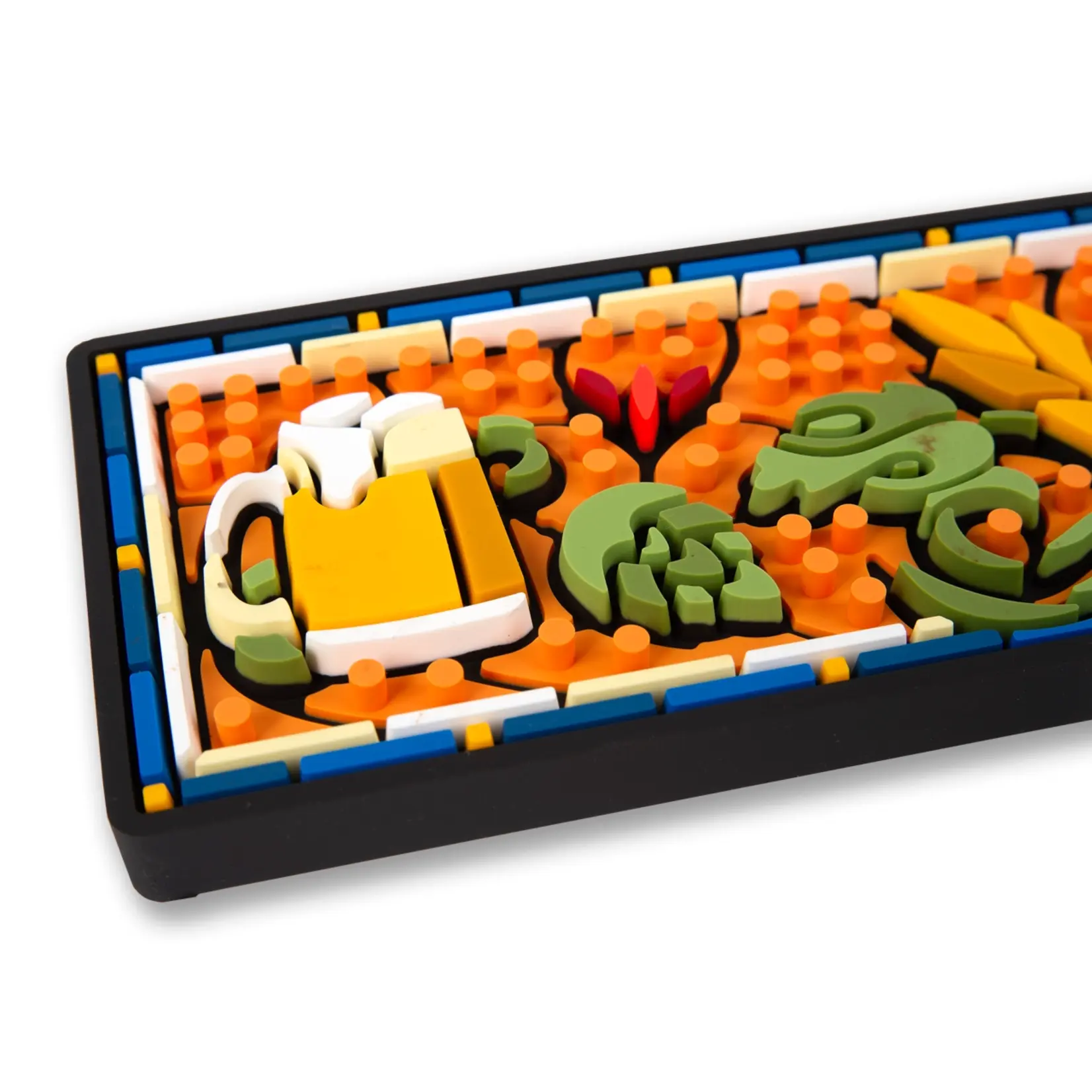 Transit Tees Old Style Stained Glass Bar Mat