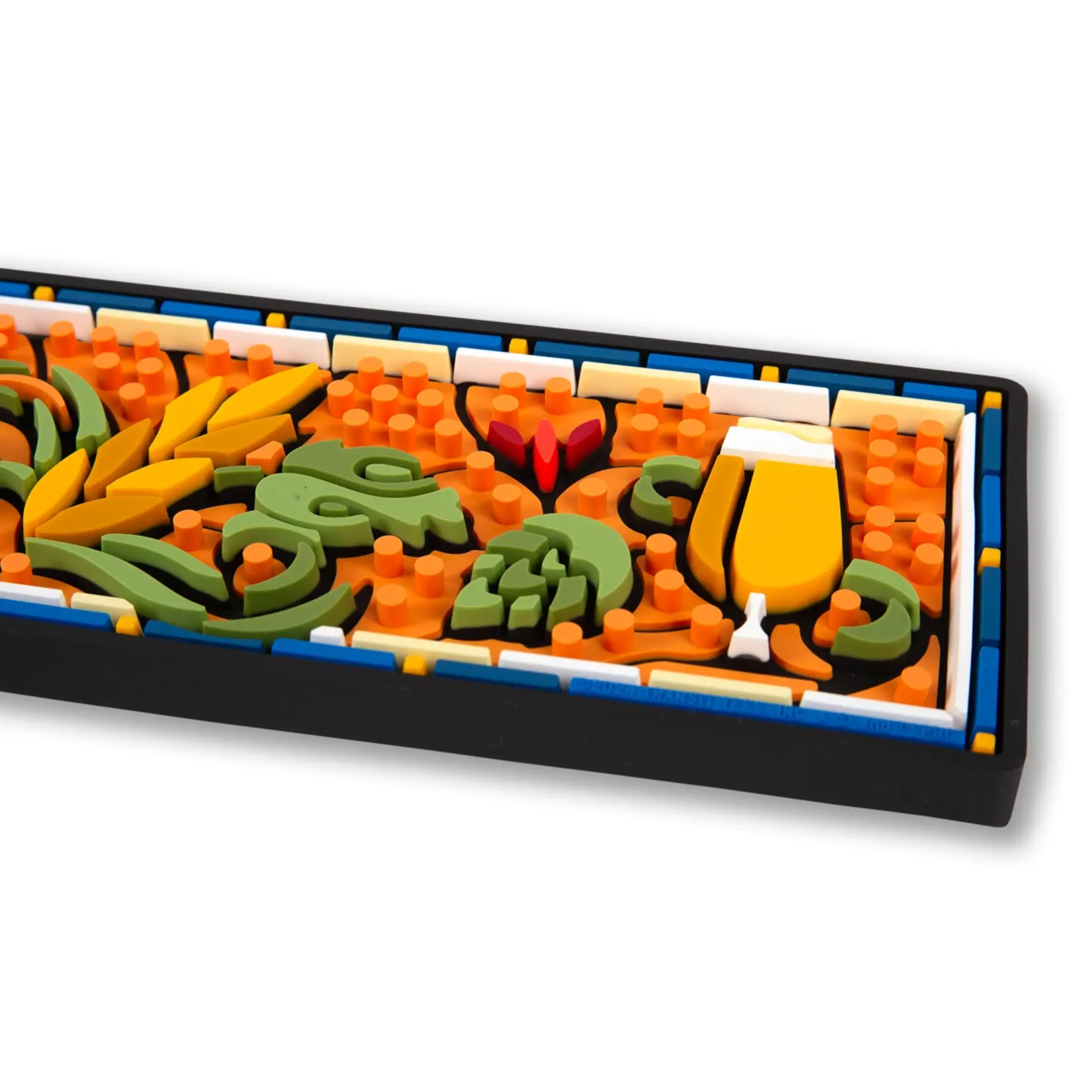 Transit Tees Old Style Stained Glass Bar Mat