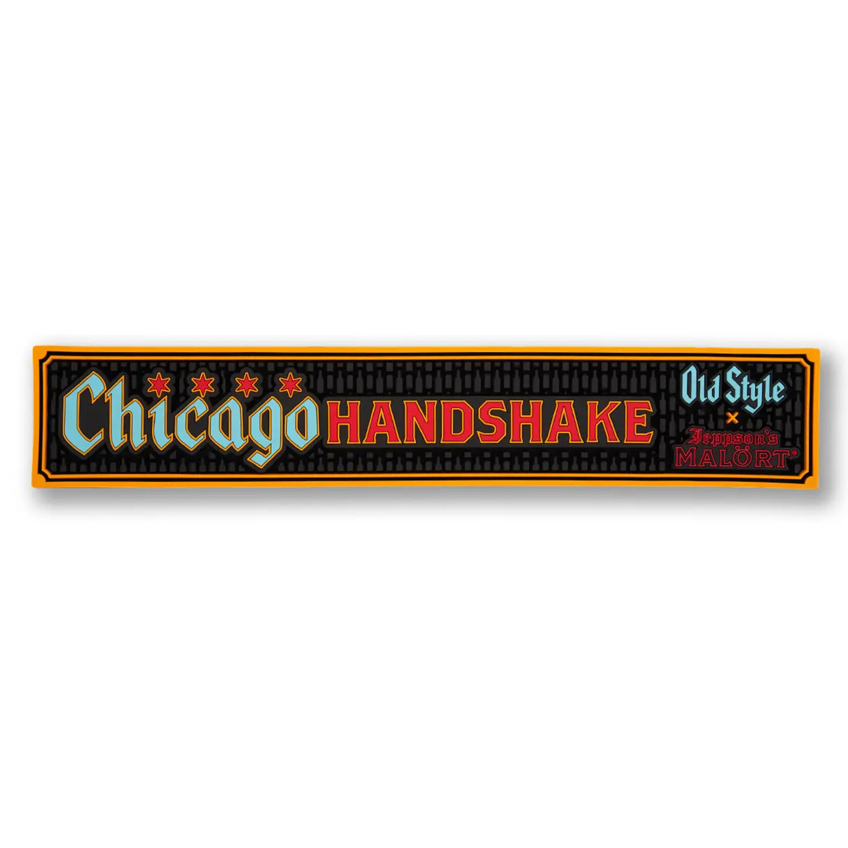 Transit Tees Chicago Handshake Bar Mat