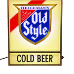 Transit Tees Cold Beer Old Style Sign Replica Lightbox