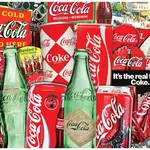 Springbok Coca Cola Then and Now Puzzle
