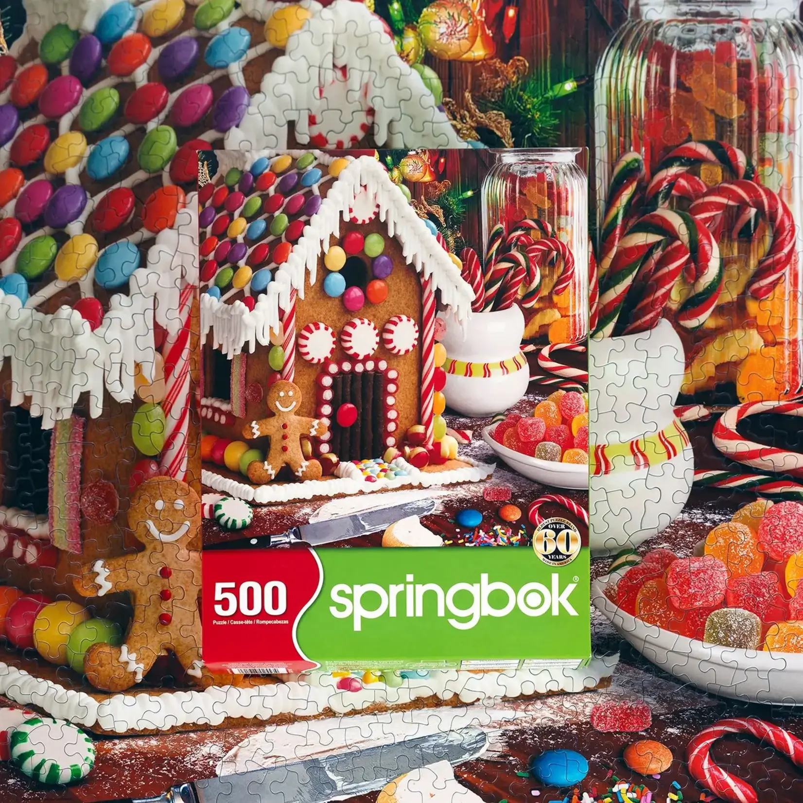 Springbok Gingerbread House Puzzle