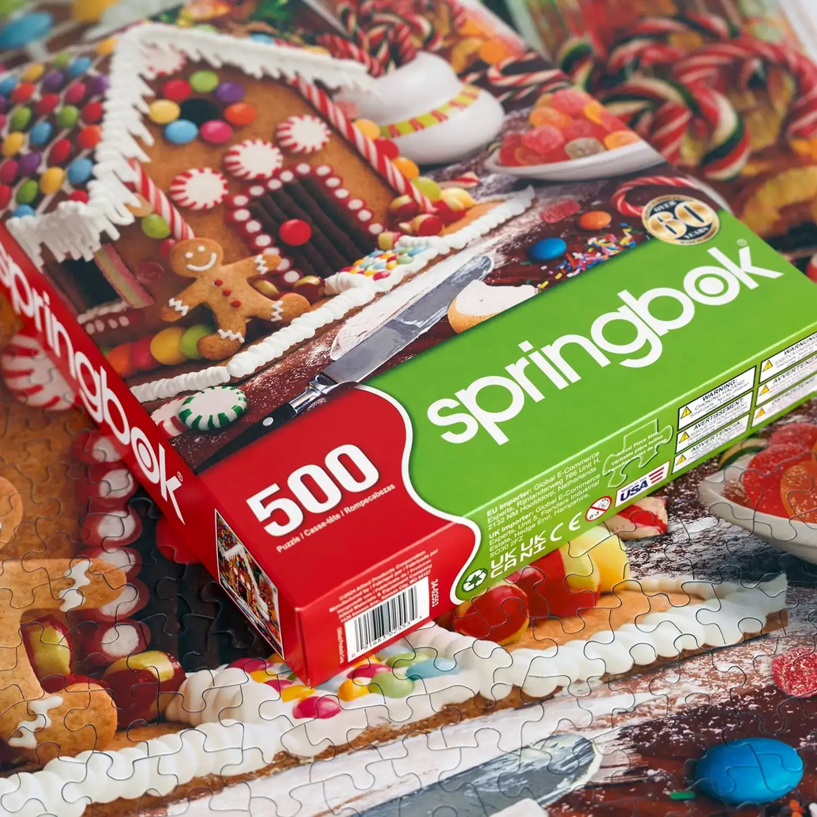 Springbok Gingerbread House Puzzle