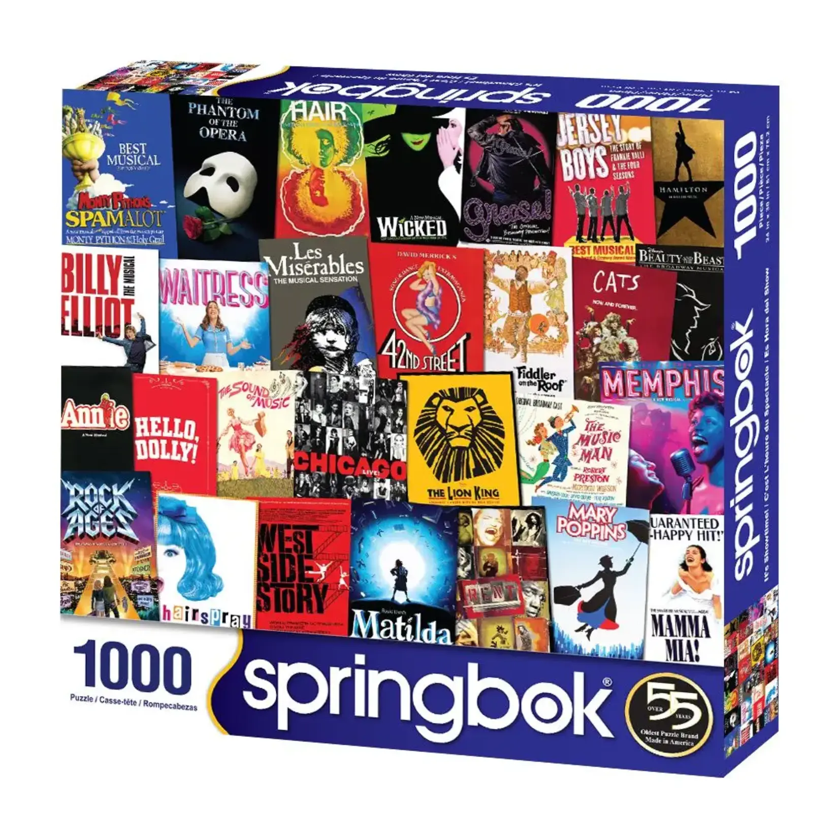 Springbok It's Showtime Puzzle, 1000 piece
