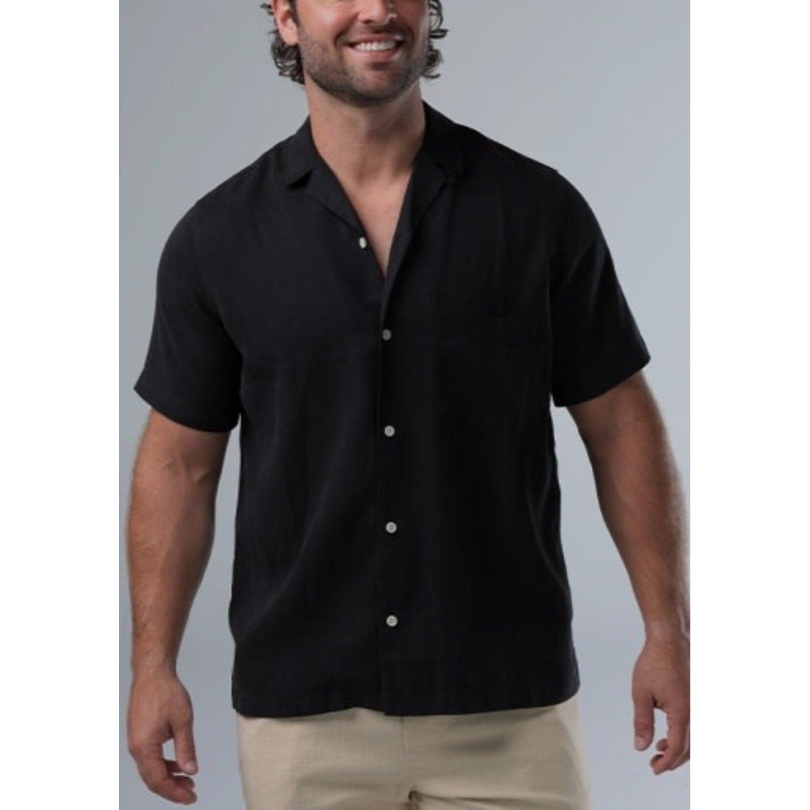 The Normal Brand SUEDED COSTA RESORT SHIRT