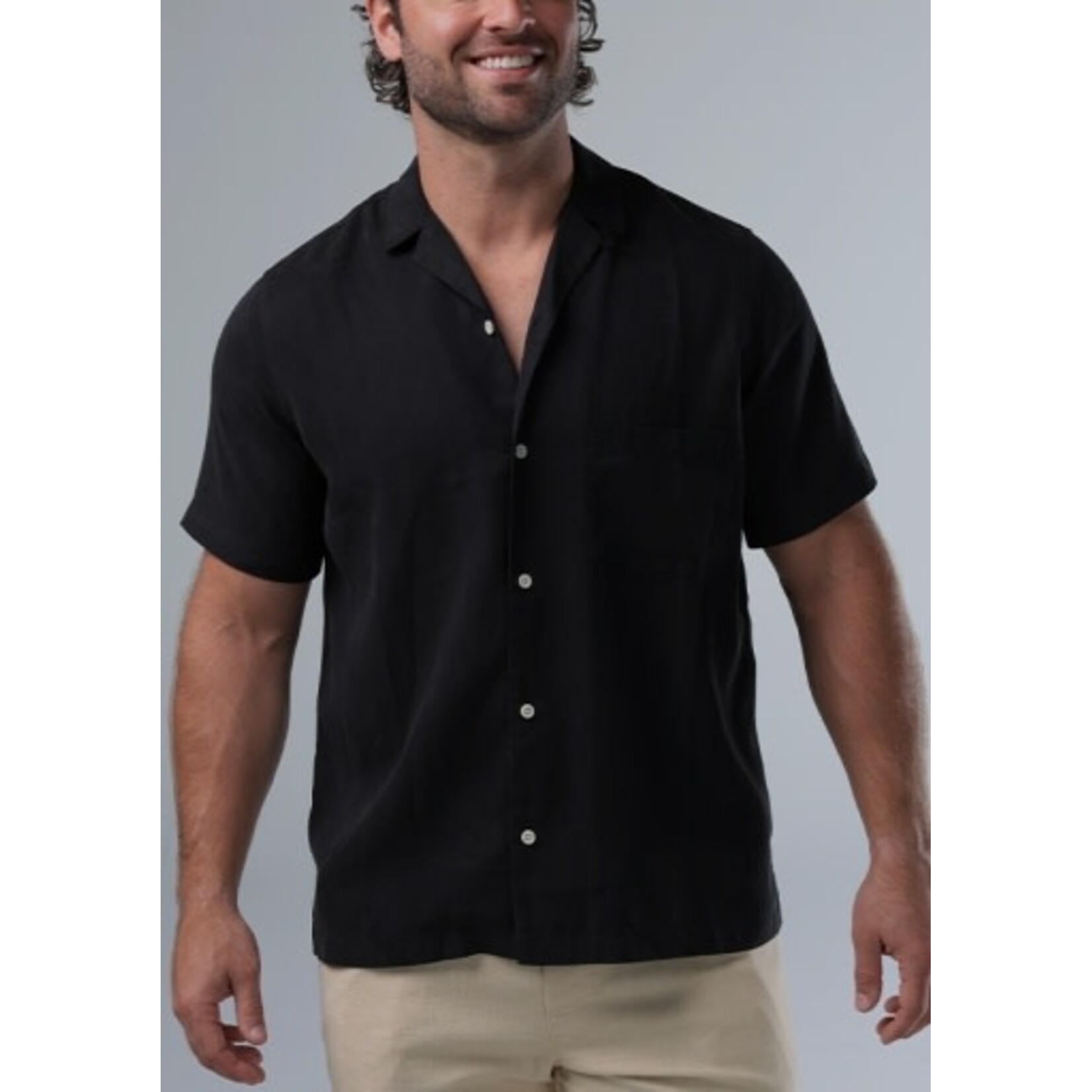 The Normal Brand SUEDED COSTA RESORT SHIRT